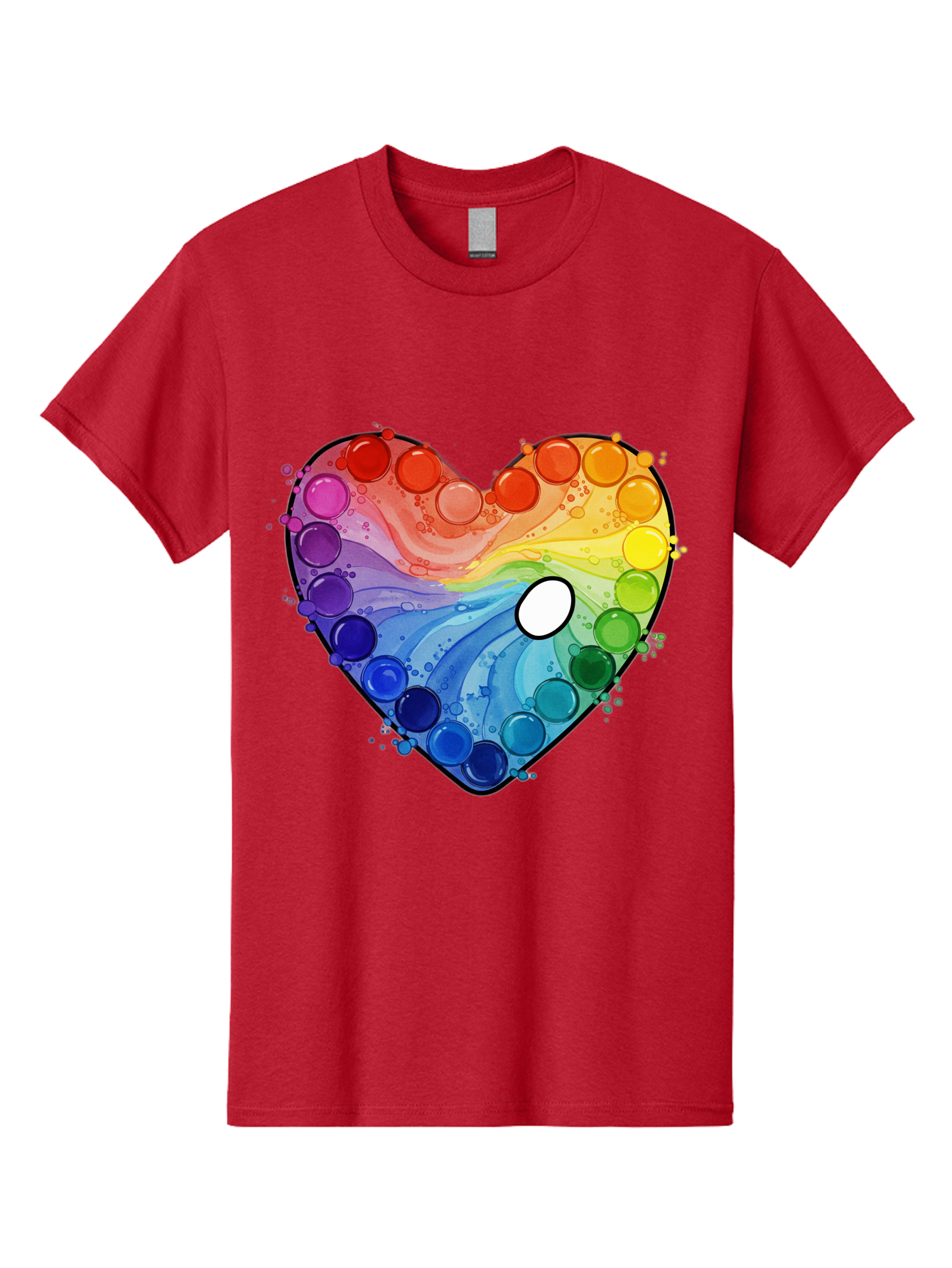 Pop-It-Heart-1 Men'S Graphic Tee, 100% Cotton, Comfortable Casual Summer Wear, Machine Washable, Vintage Camera, Old Camera, Antique Camera, Black Camera, Classic Photography, Photography Equipment, Nostalgic Device, Film Camera, Camera Art Baj698