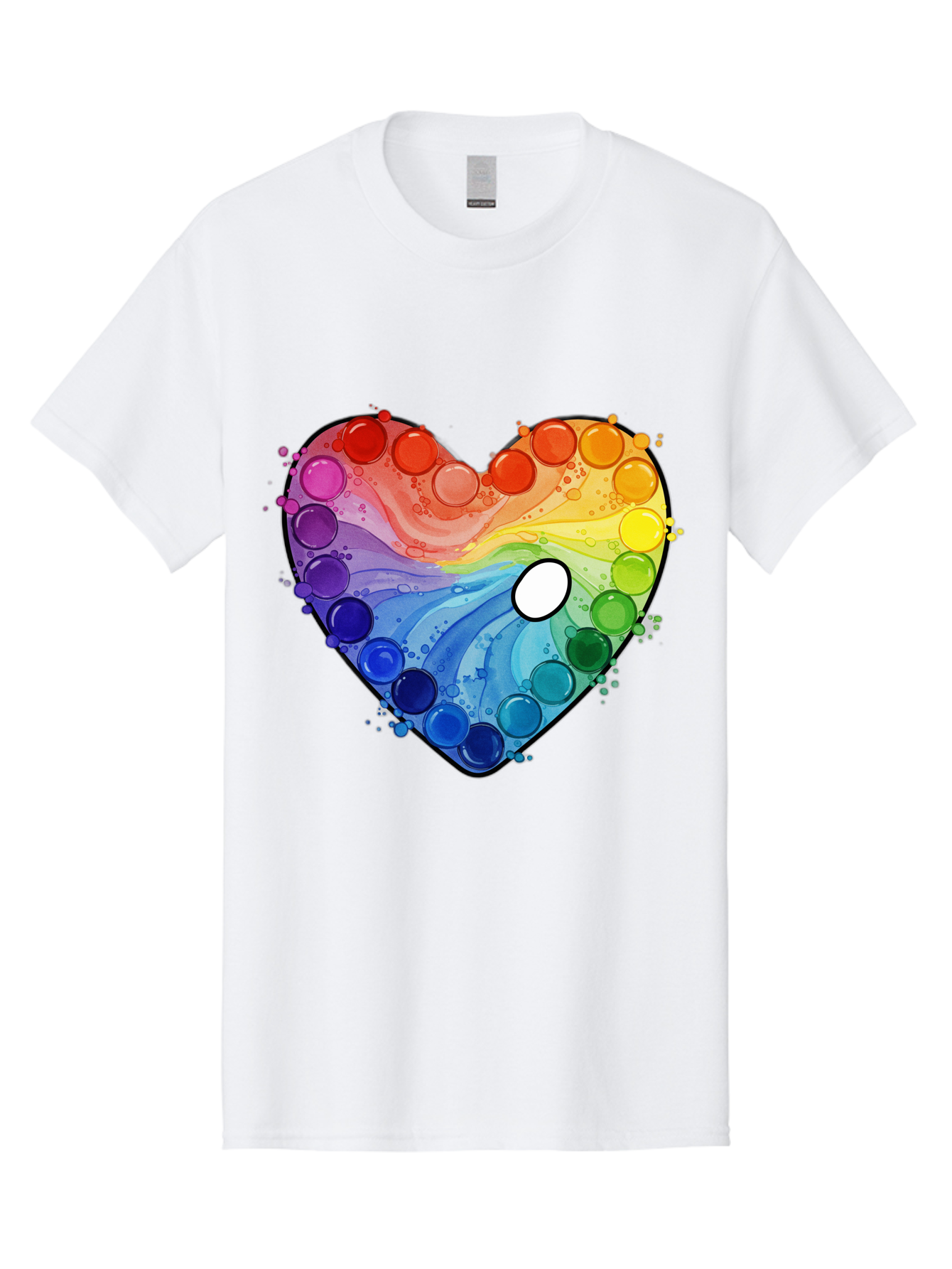 Pop-It-Heart-1 Men'S Graphic Tee, 100% Cotton, Comfortable Casual Summer Wear, Machine Washable, Vintage Camera, Old Camera, Antique Camera, Black Camera, Classic Photography, Photography Equipment, Nostalgic Device, Film Camera, Camera Art Baj698