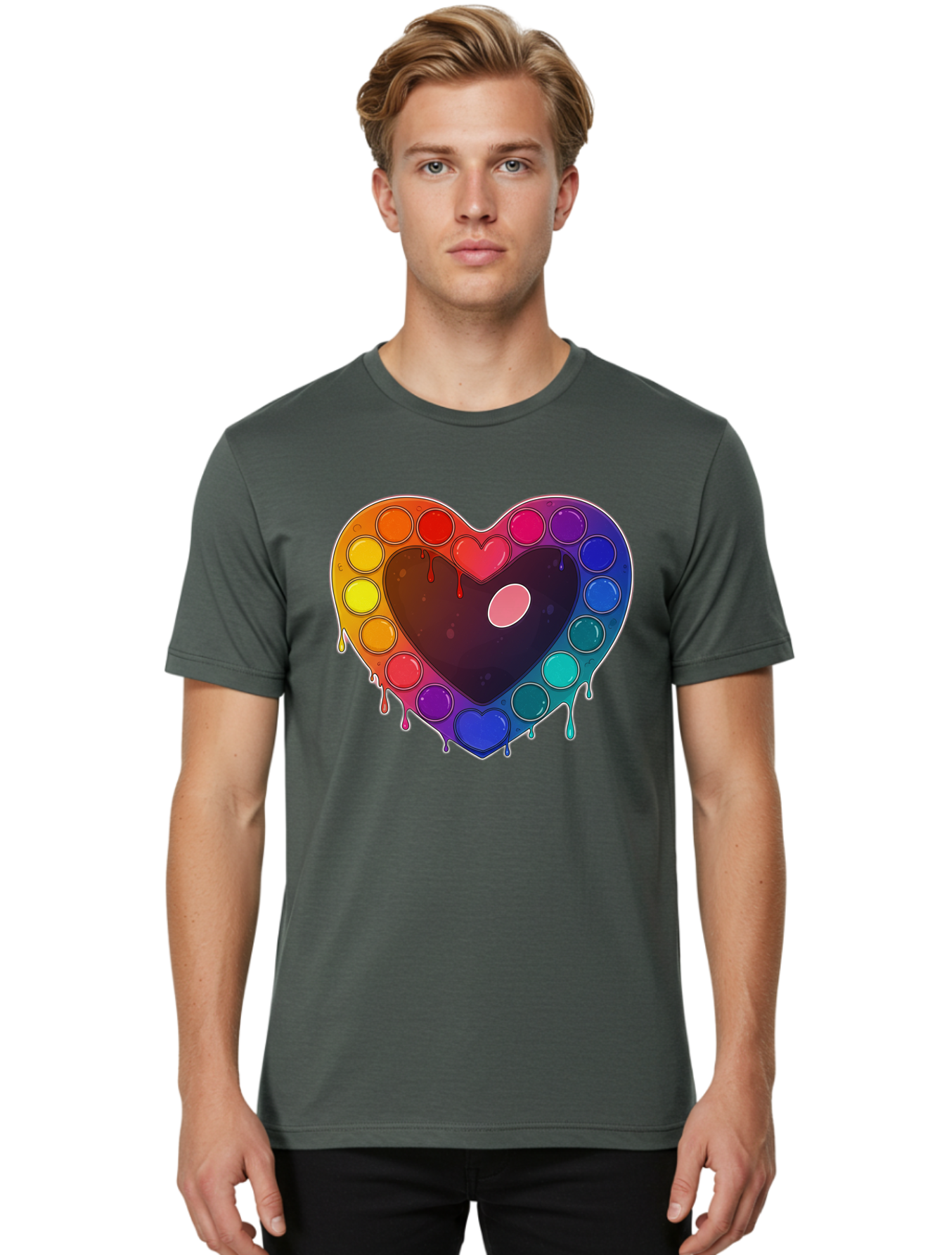 Pop-It-Heart Men'S Graphic Tee, 100% Cotton, Comfortable Casual Summer Wear, Machine Washable, Vintage Camera, Old Camera, Antique Camera, Black Camera, Classic Photography, Photography Equipment, Nostalgic Device, Film Camera, Camera Art Baj699