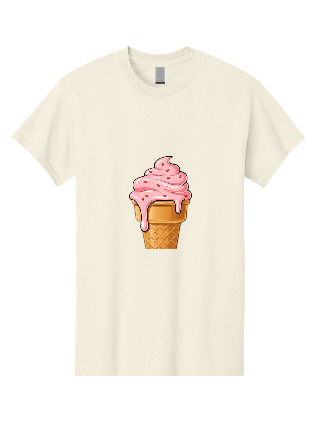 Strawberry-Ice-Cream-Cone Men'S Graphic Tee, 100% Cotton, Comfortable Casual Summer Wear, Machine Washable, Vintage Camera, Old Camera, Antique Camera, Black Camera, Classic Photography, Photography Equipment, Nostalgic Device, Film Camera, Baj802