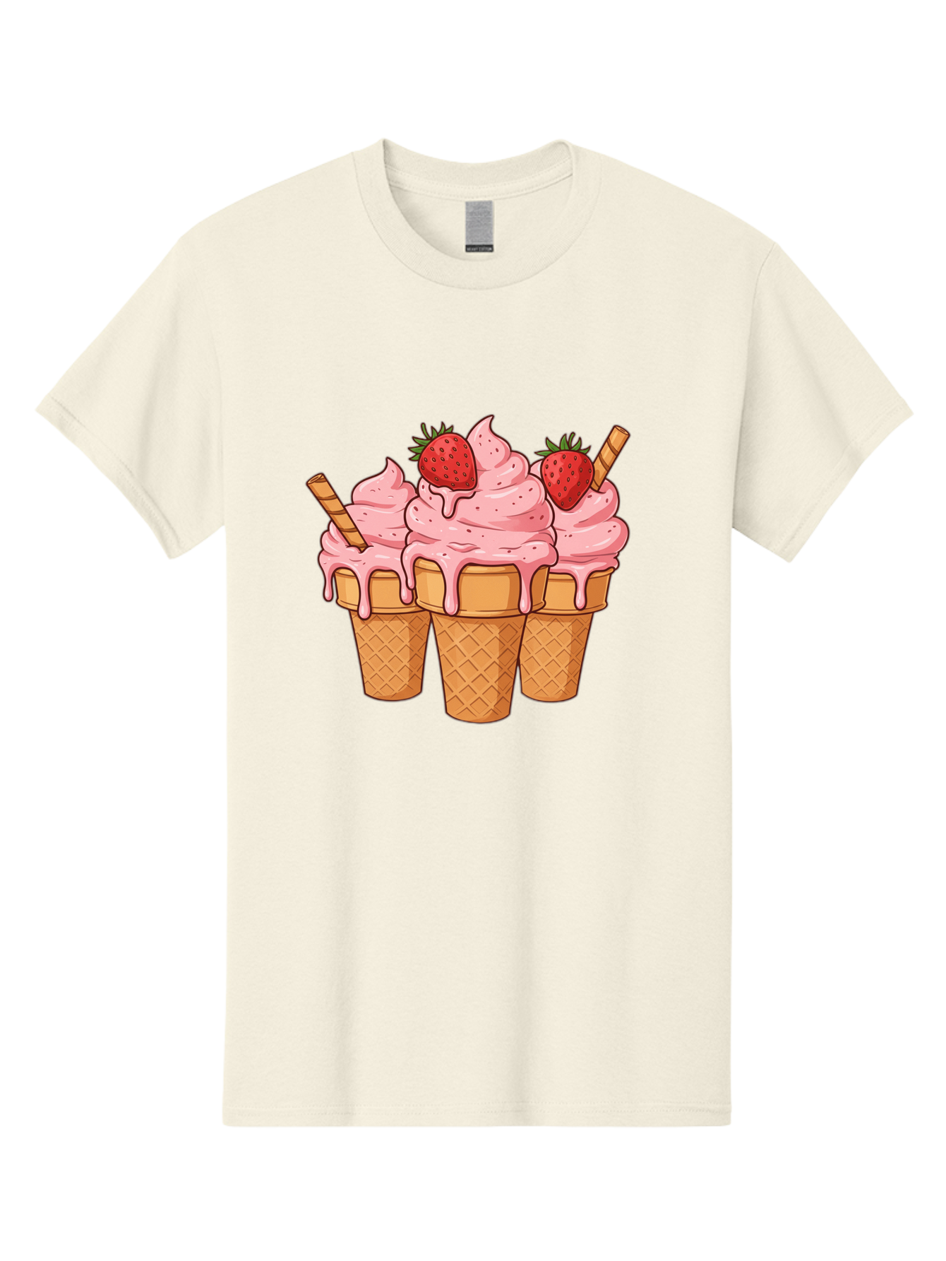 Strawberry-Ice-Cream-Cones Men'S Graphic Tee, 100% Cotton, Comfortable Casual Summer Wear, Machine Washable, Vintage Camera, Old Camera, Antique Camera, Black Camera, Classic Photography, Photography Equipment, Nostalgic Device, Film Camera, Baj806
