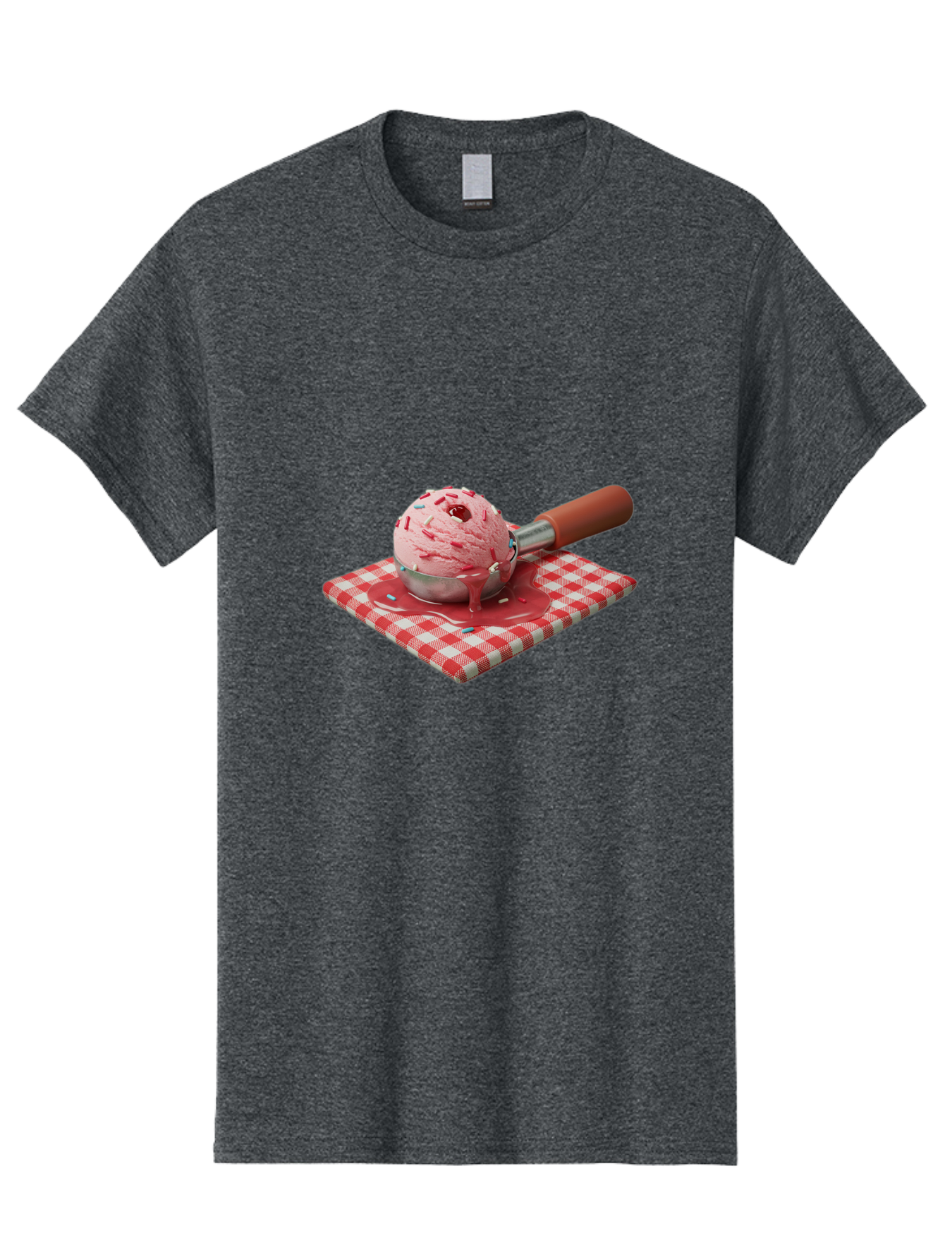 Strawberry-Ice-Cream Men'S Graphic Tee, 100% Cotton, Comfortable Casual Summer Wear, Machine Washable, Vintage Camera, Old Camera, Antique Camera, Black Camera, Classic Photography, Photography Equipment, Nostalgic Device, Film Camera, Baj807
