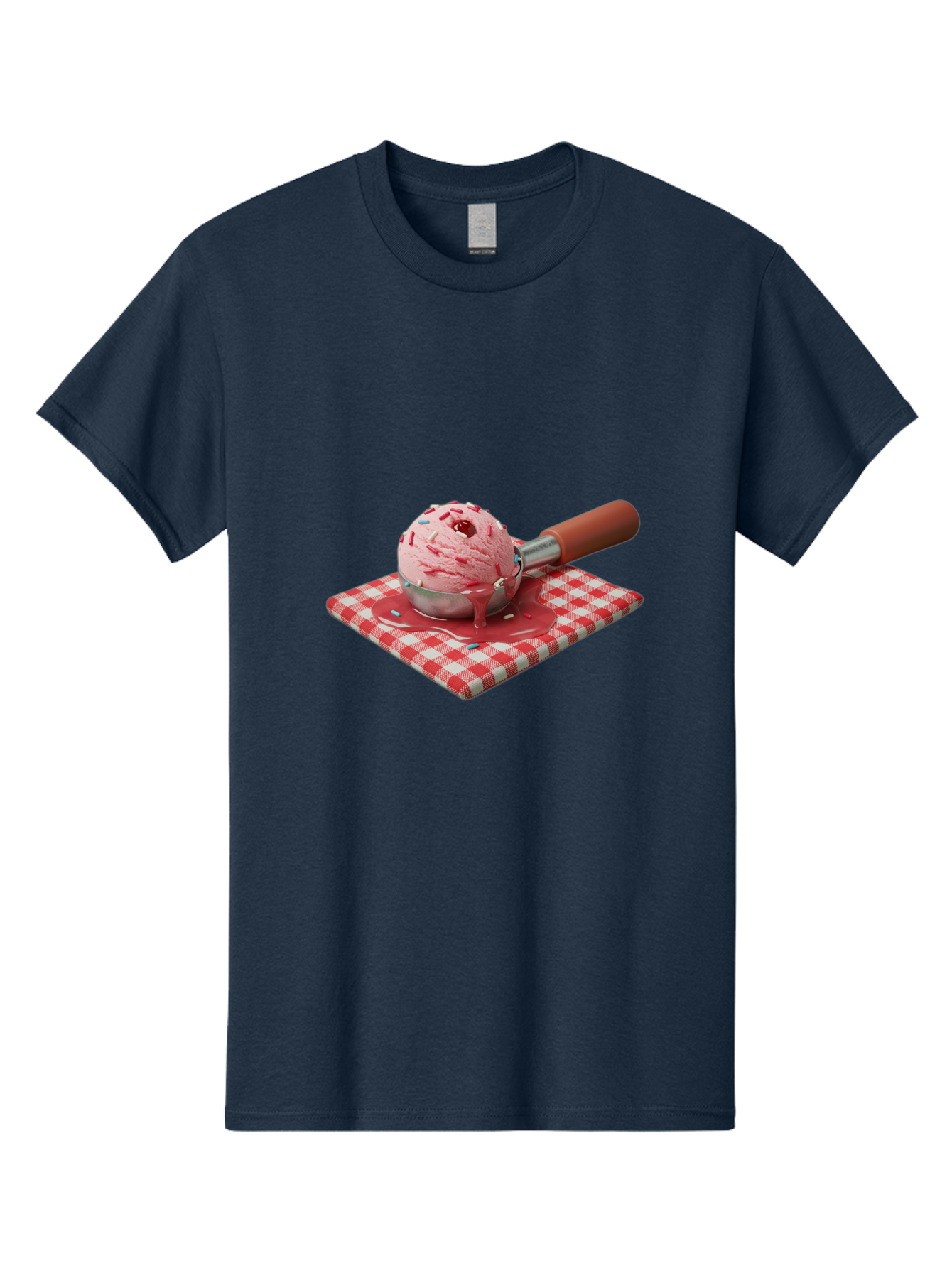 Strawberry-Ice-Cream Men'S Graphic Tee, 100% Cotton, Comfortable Casual Summer Wear, Machine Washable, Vintage Camera, Old Camera, Antique Camera, Black Camera, Classic Photography, Photography Equipment, Nostalgic Device, Film Camera, Baj807