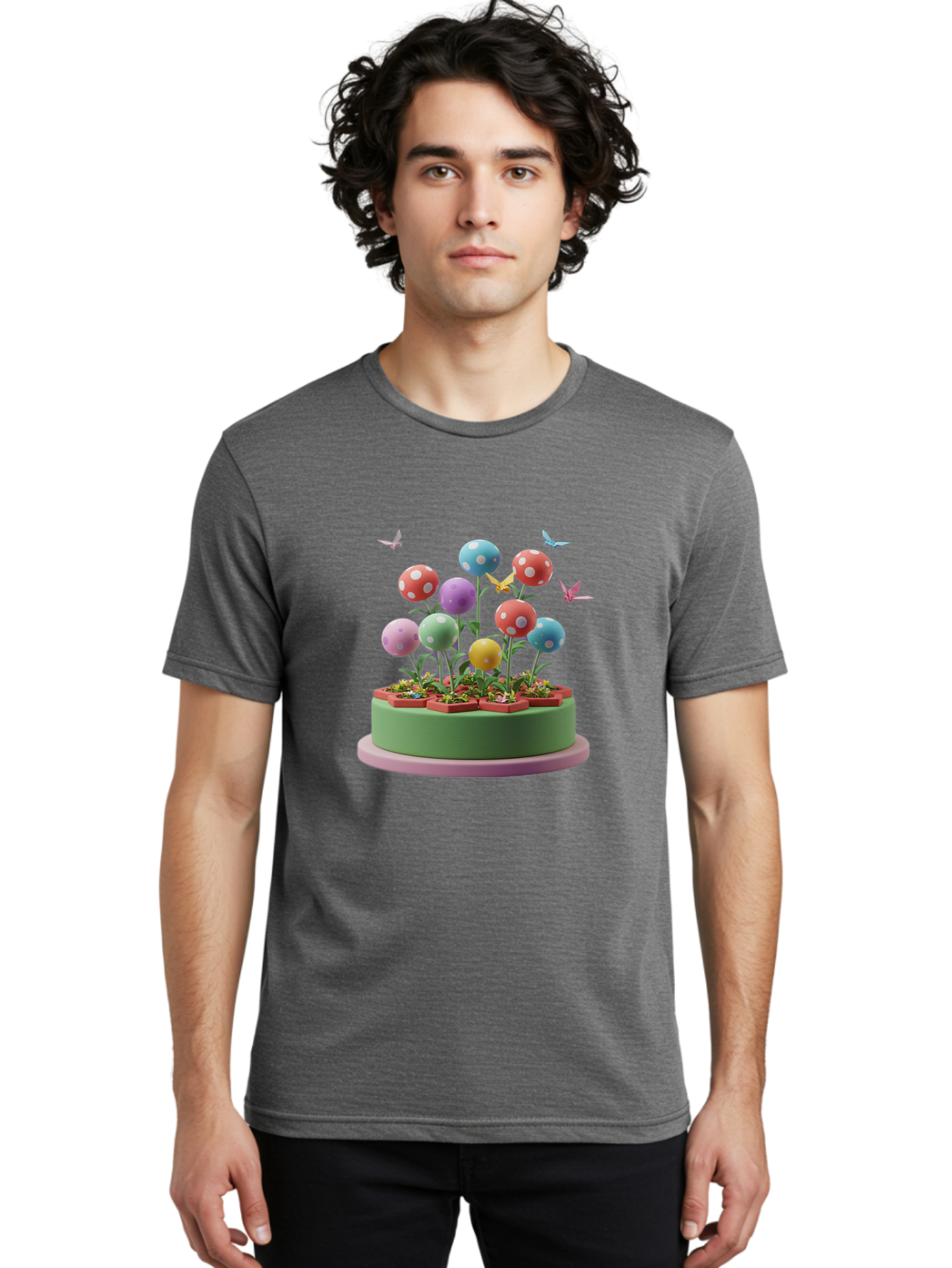 Super-Mushroom-Plants Men'S Graphic Tee, 100% Cotton, Comfortable Casual Summer Wear, Machine Washable, Vintage Camera, Old Camera, Antique Camera, Black Camera, Classic Photography, Photography Equipment, Nostalgic Device, Film Camera, Baj808