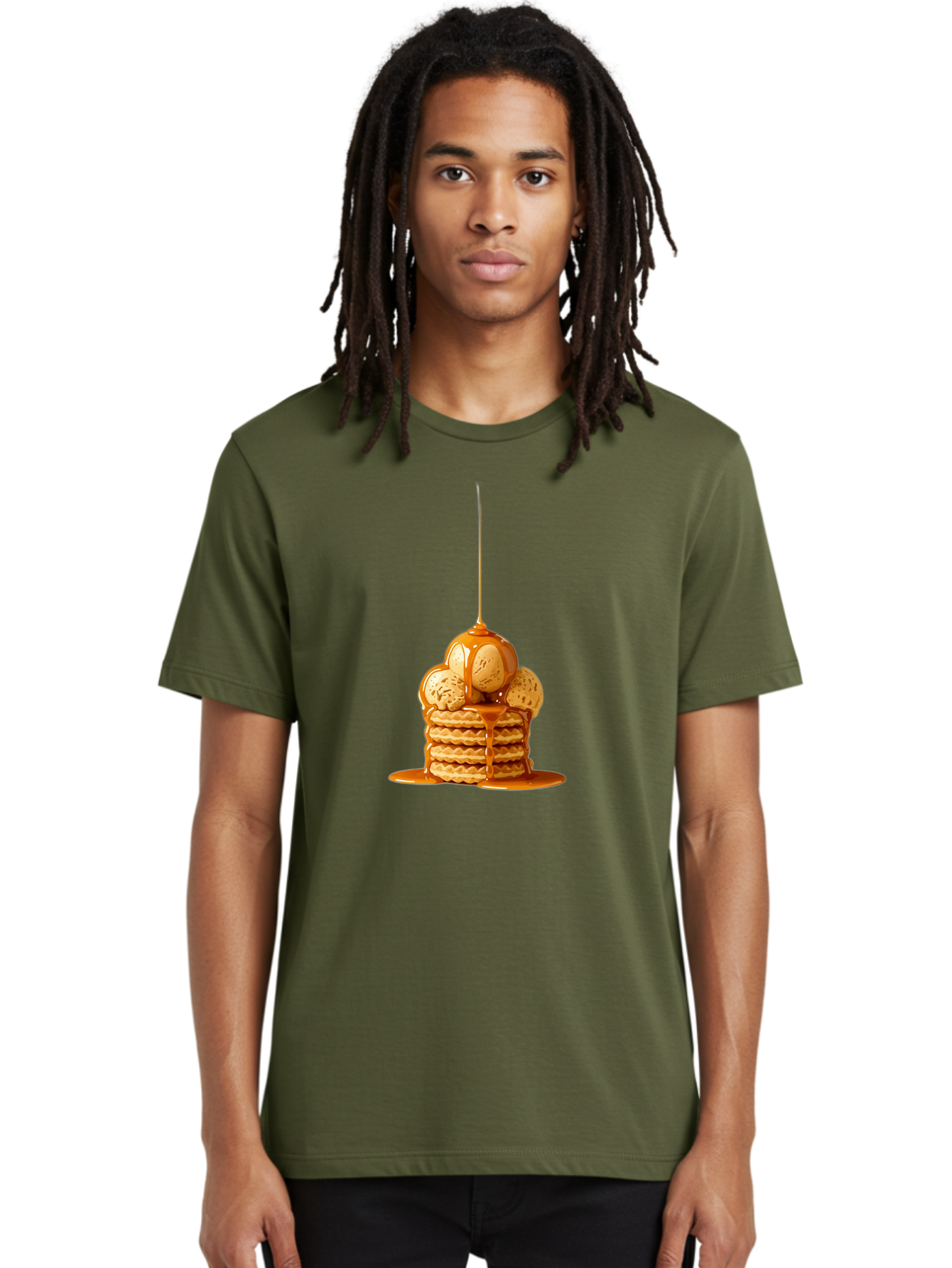 Syrup-On-Pancakes-And-Macarons Men'S Graphic Tee, 100% Cotton, Comfortable Casual Summer Wear, Machine Washable, Vintage Camera, Old Camera, Antique Camera, Black Camera, Classic Photography, Photography Equipment, Nostalgic Device, Baj809