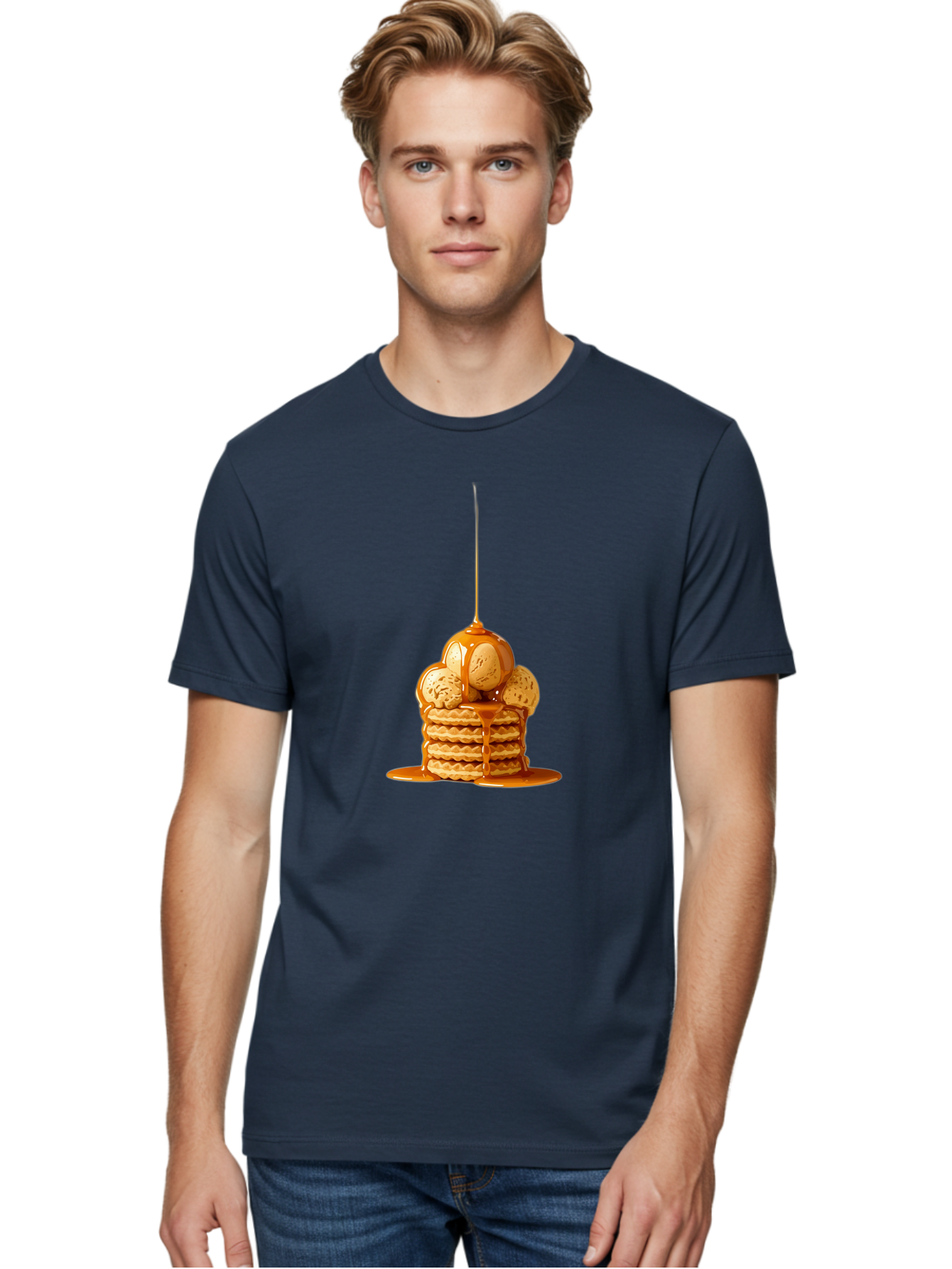 Syrup-On-Pancakes-And-Macarons Men'S Graphic Tee, 100% Cotton, Comfortable Casual Summer Wear, Machine Washable, Vintage Camera, Old Camera, Antique Camera, Black Camera, Classic Photography, Photography Equipment, Nostalgic Device, Baj809