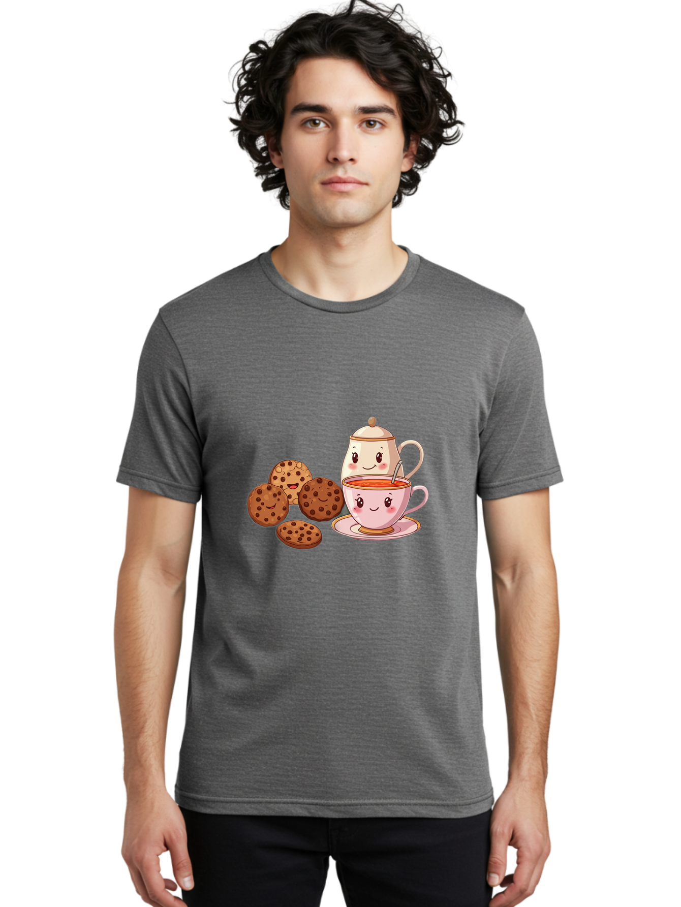 Tea-And-Cookies Men'S Graphic Tee, 100% Cotton, Comfortable Casual Summer Wear, Machine Washable, Vintage Camera, Old Camera, Antique Camera, Black Camera, Classic Photography, Photography Equipment, Nostalgic Device, Film Camera, Camera Art Baj810