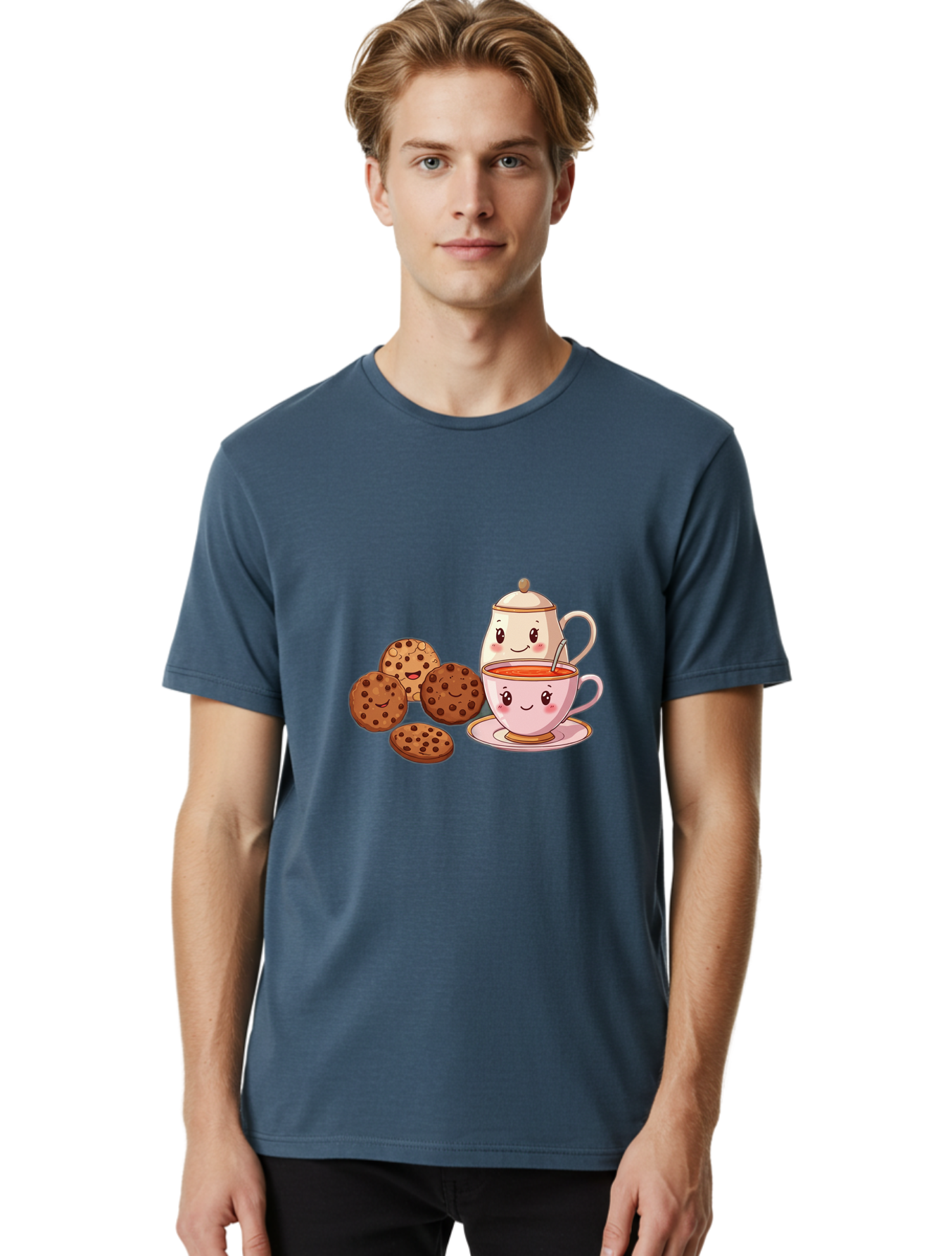 Tea-And-Cookies Men'S Graphic Tee, 100% Cotton, Comfortable Casual Summer Wear, Machine Washable, Vintage Camera, Old Camera, Antique Camera, Black Camera, Classic Photography, Photography Equipment, Nostalgic Device, Film Camera, Camera Art Baj810