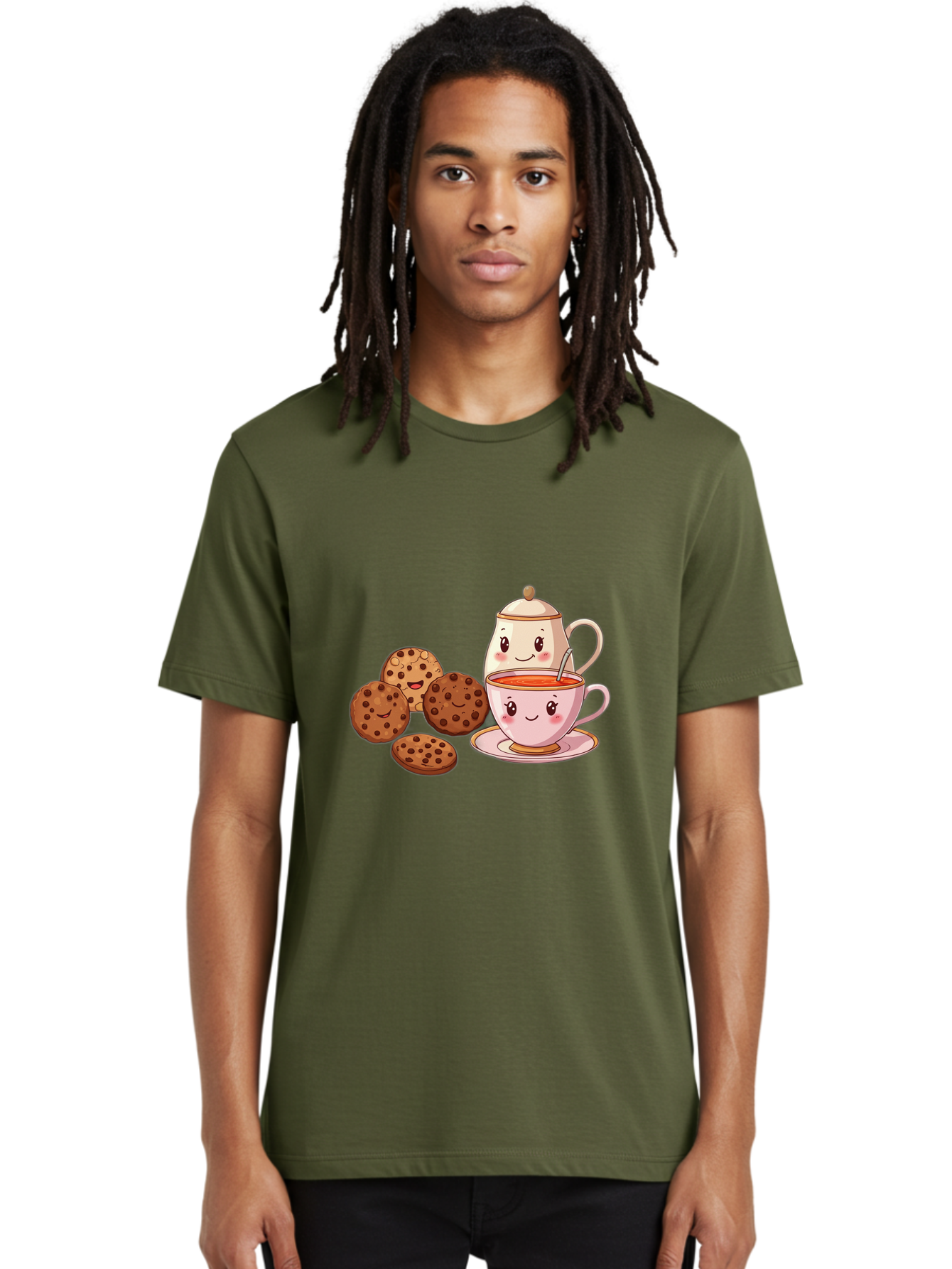 Tea-And-Cookies Men'S Graphic Tee, 100% Cotton, Comfortable Casual Summer Wear, Machine Washable, Vintage Camera, Old Camera, Antique Camera, Black Camera, Classic Photography, Photography Equipment, Nostalgic Device, Film Camera, Camera Art Baj810