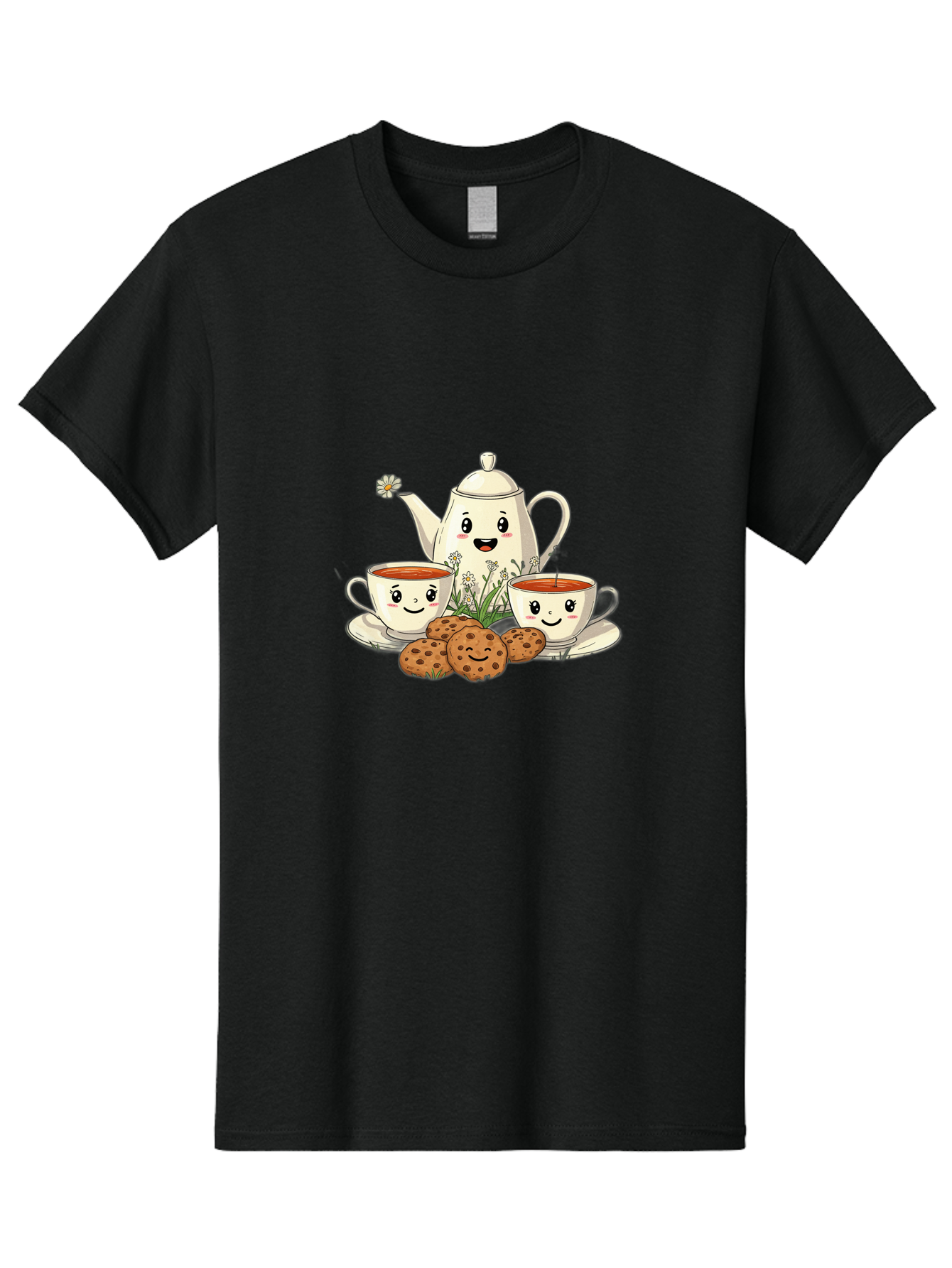 Tea-For-Two Men'S Graphic Tee, 100% Cotton, Comfortable Casual Summer Wear, Machine Washable, Vintage Camera, Old Camera, Antique Camera, Black Camera, Classic Photography, Photography Equipment, Nostalgic Device, Film Camera, Camera Art Baj811