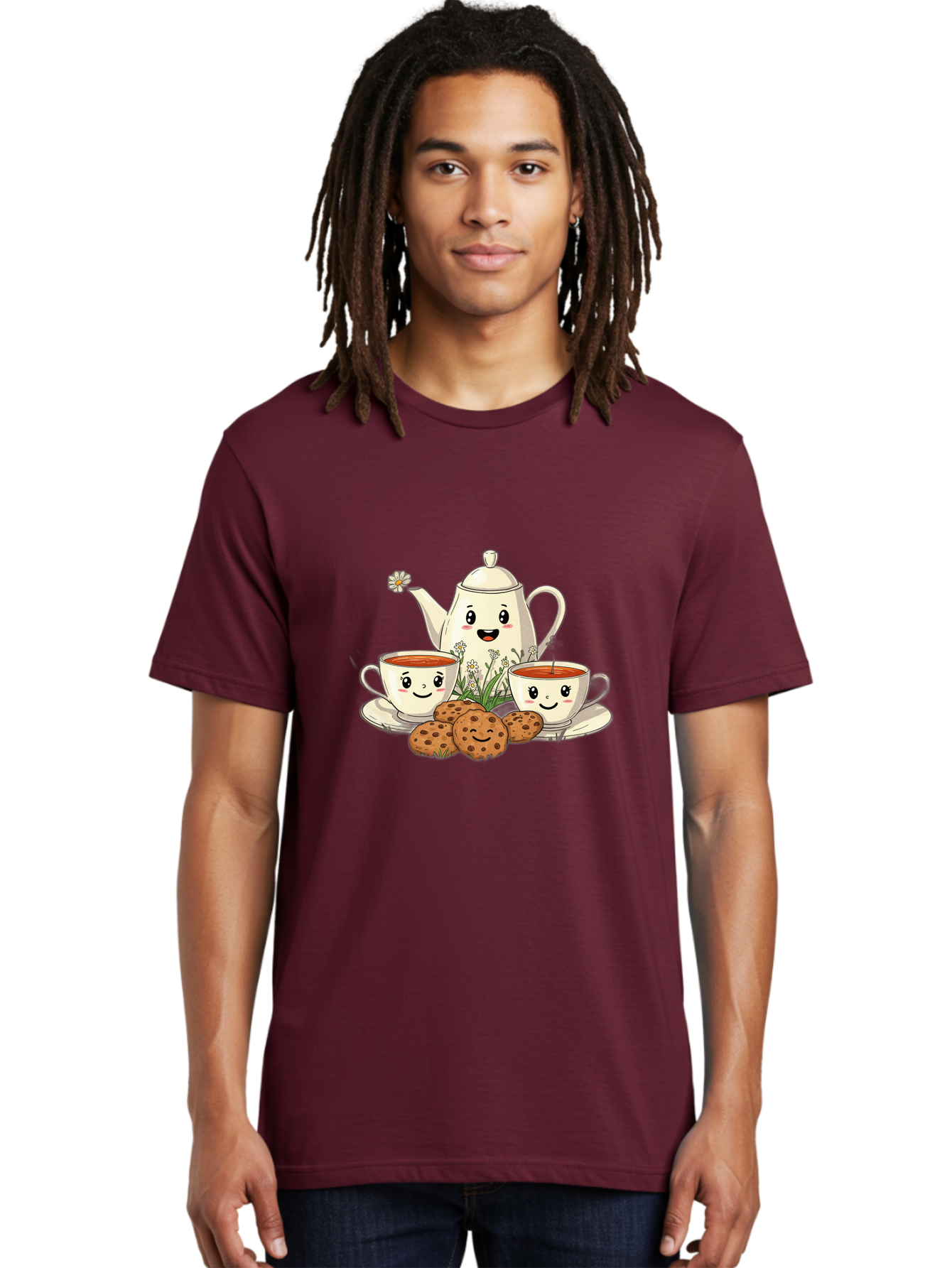 Tea-For-Two Men'S Graphic Tee, 100% Cotton, Comfortable Casual Summer Wear, Machine Washable, Vintage Camera, Old Camera, Antique Camera, Black Camera, Classic Photography, Photography Equipment, Nostalgic Device, Film Camera, Camera Art Baj811