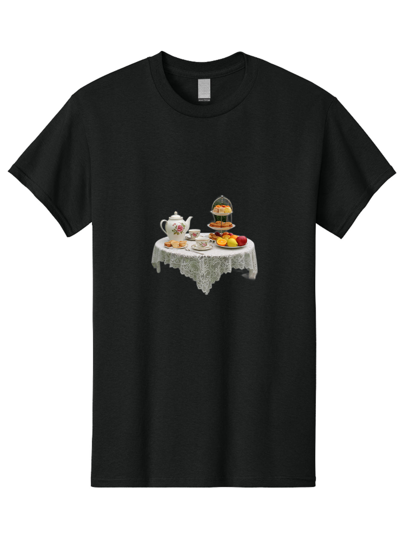 Tea-Party-1 Men'S Graphic Tee, 100% Cotton, Comfortable Casual Summer Wear, Machine Washable, Vintage Camera, Old Camera, Antique Camera, Black Camera, Classic Photography, Photography Equipment, Nostalgic Device, Film Camera, Camera Art Baj812