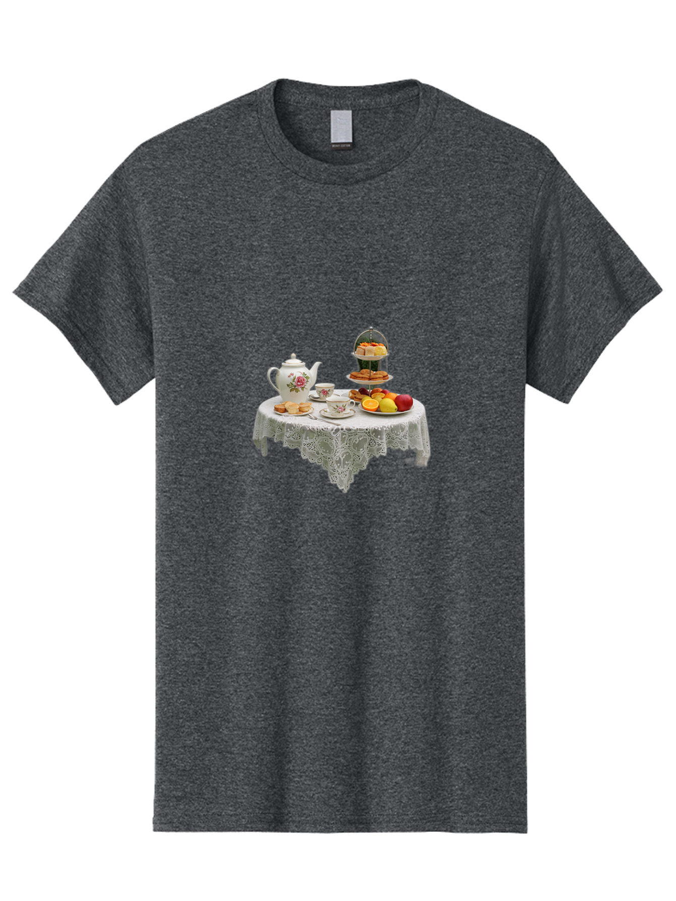 Tea-Party-1 Men'S Graphic Tee, 100% Cotton, Comfortable Casual Summer Wear, Machine Washable, Vintage Camera, Old Camera, Antique Camera, Black Camera, Classic Photography, Photography Equipment, Nostalgic Device, Film Camera, Camera Art Baj812
