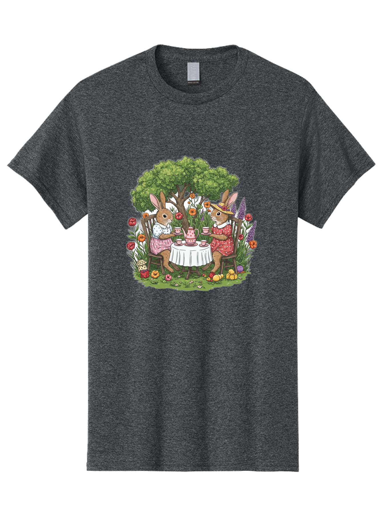 Tea-Party-Rabbits Men'S Graphic Tee, 100% Cotton, Comfortable Casual Summer Wear, Machine Washable, Vintage Camera, Old Camera, Antique Camera, Black Camera, Classic Photography, Photography Equipment, Nostalgic Device, Film Camera, Camera Art Baj813
