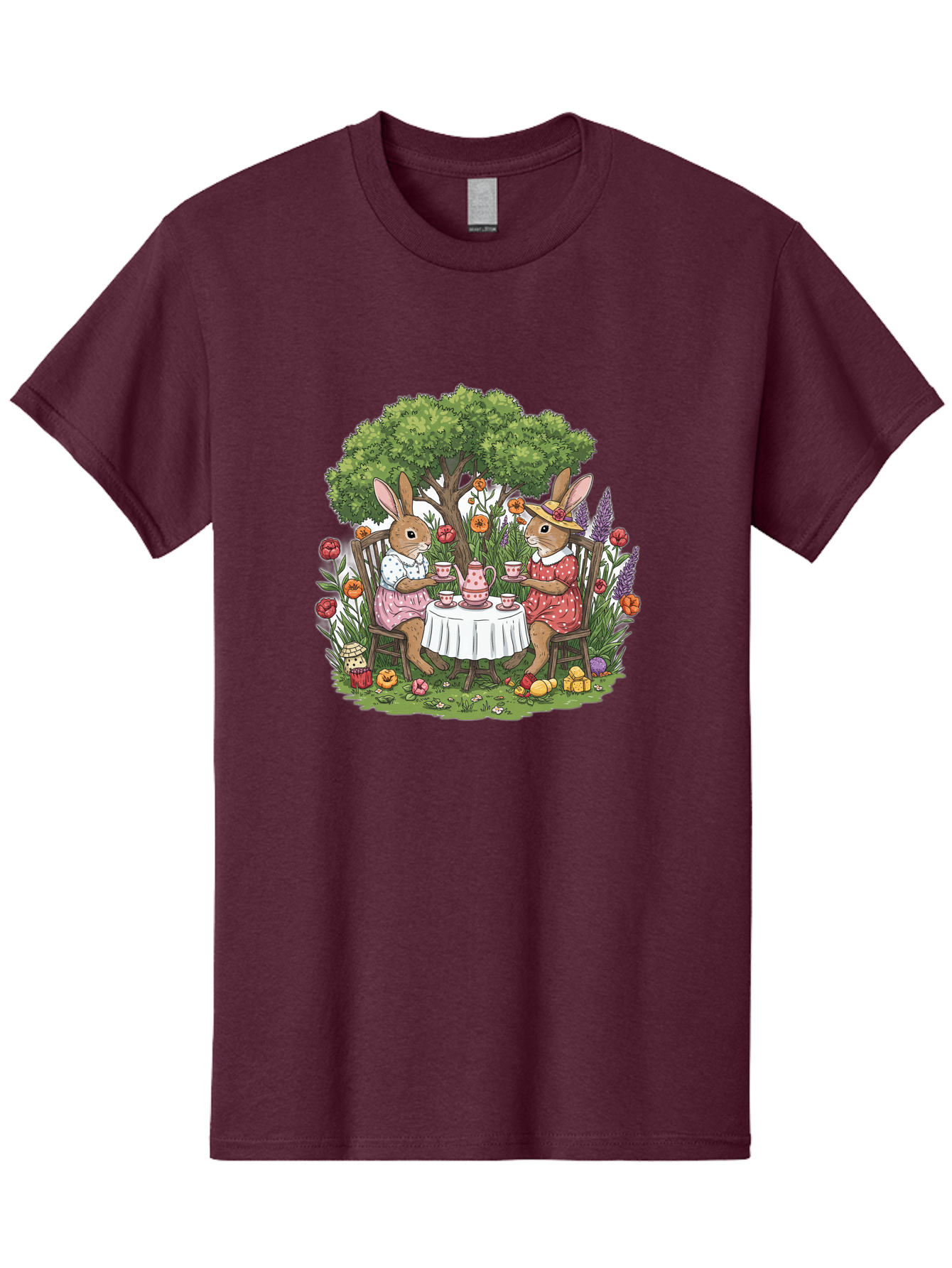 Tea-Party-Rabbits Men'S Graphic Tee, 100% Cotton, Comfortable Casual Summer Wear, Machine Washable, Vintage Camera, Old Camera, Antique Camera, Black Camera, Classic Photography, Photography Equipment, Nostalgic Device, Film Camera, Camera Art Baj813