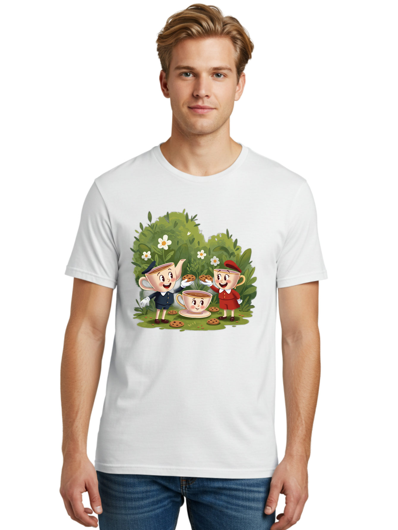 Tea-Time-Teapots Men'S Graphic Tee, 100% Cotton, Comfortable Casual Summer Wear, Machine Washable, Vintage Camera, Old Camera, Antique Camera, Black Camera, Classic Photography, Photography Equipment, Nostalgic Device, Film Camera, Camera Art Baj816