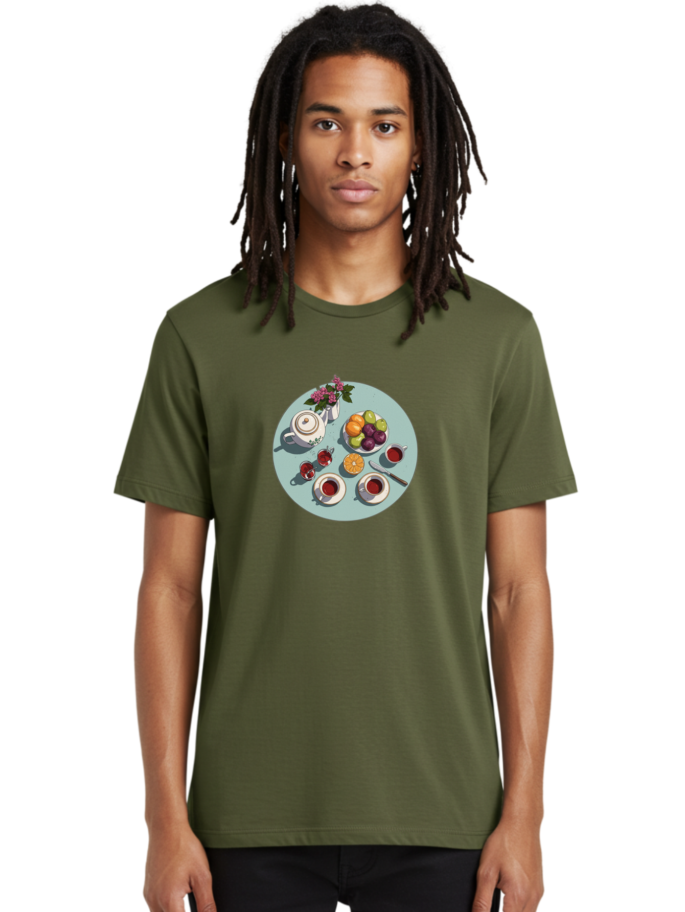 Tea-Time Men'S Graphic Tee, 100% Cotton, Comfortable Casual Summer Wear, Machine Washable, Vintage Camera, Old Camera, Antique Camera, Black Camera, Classic Photography, Photography Equipment, Nostalgic Device, Film Camera, Camera Art Baj817