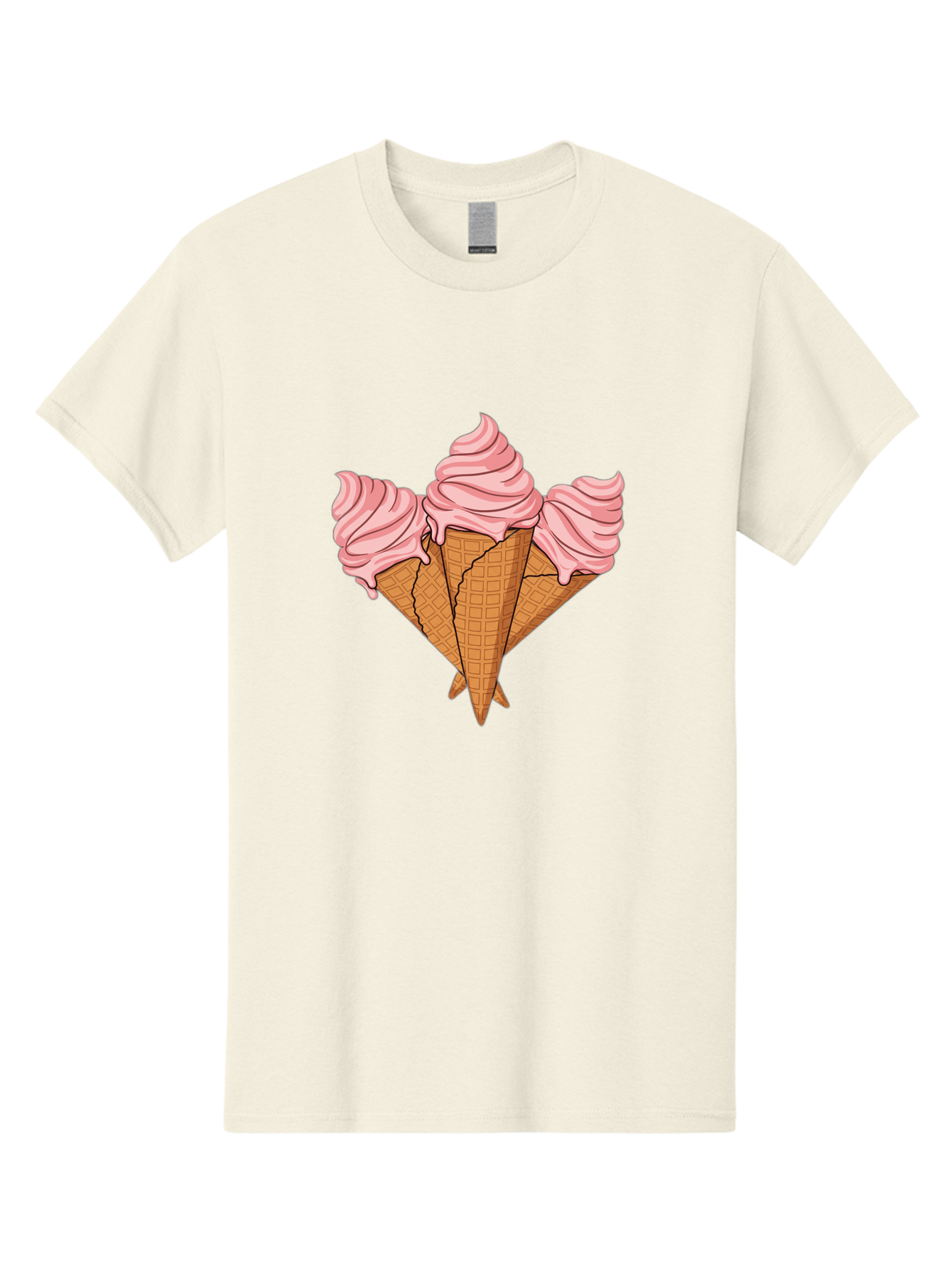 Three-Ice-Cream-Cones Men'S Graphic Tee, 100% Cotton, Comfortable Casual Summer Wear, Machine Washable, Vintage Camera, Old Camera, Antique Camera, Black Camera, Classic Photography, Photography Equipment, Nostalgic Device, Film Camera, Baj820