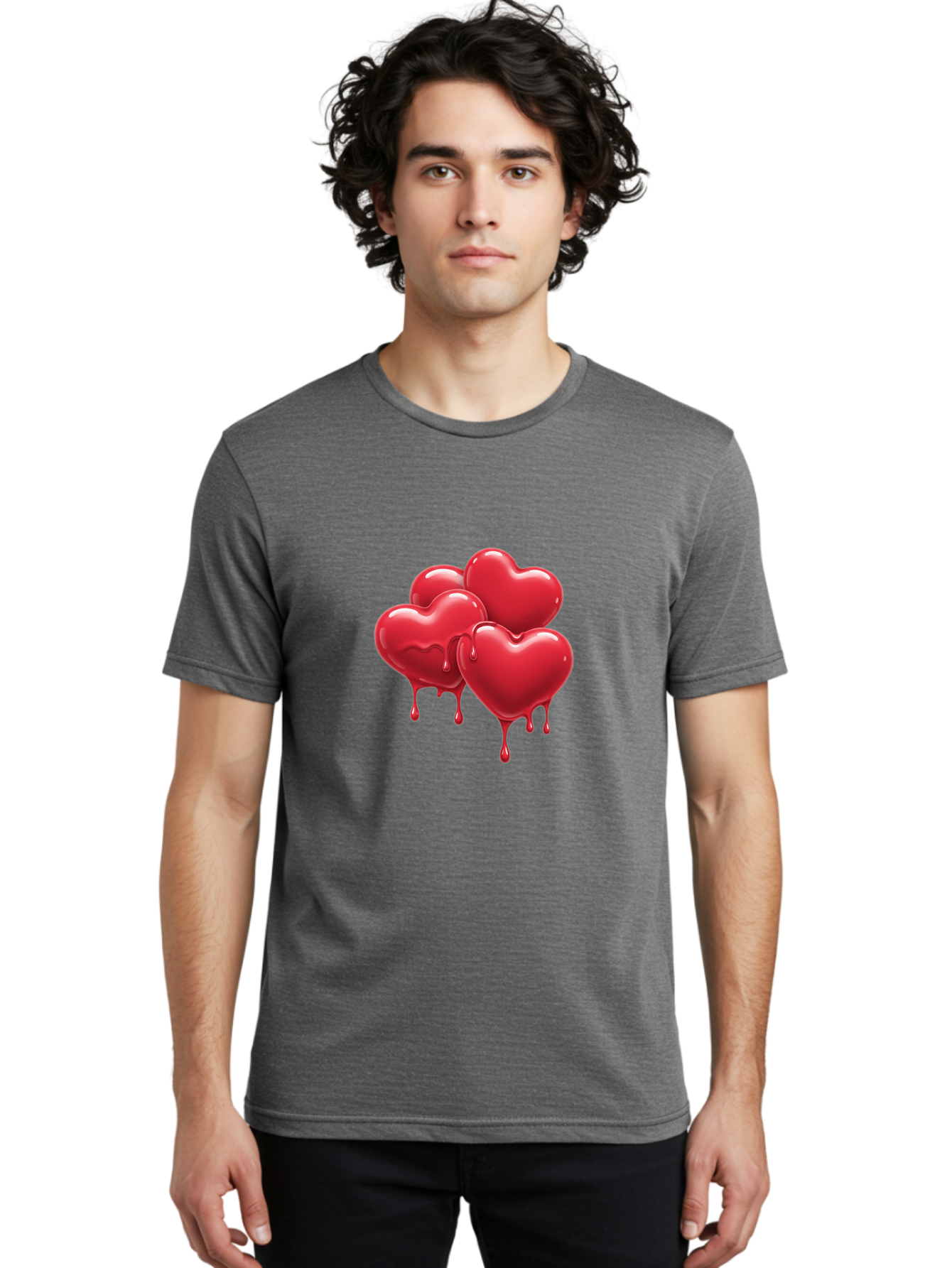 Three-Red-Hearts Men'S Graphic Tee, 100% Cotton, Comfortable Casual Summer Wear, Machine Washable, Vintage Camera, Old Camera, Antique Camera, Black Camera, Classic Photography, Photography Equipment, Nostalgic Device, Film Camera, Camera Art Baj821