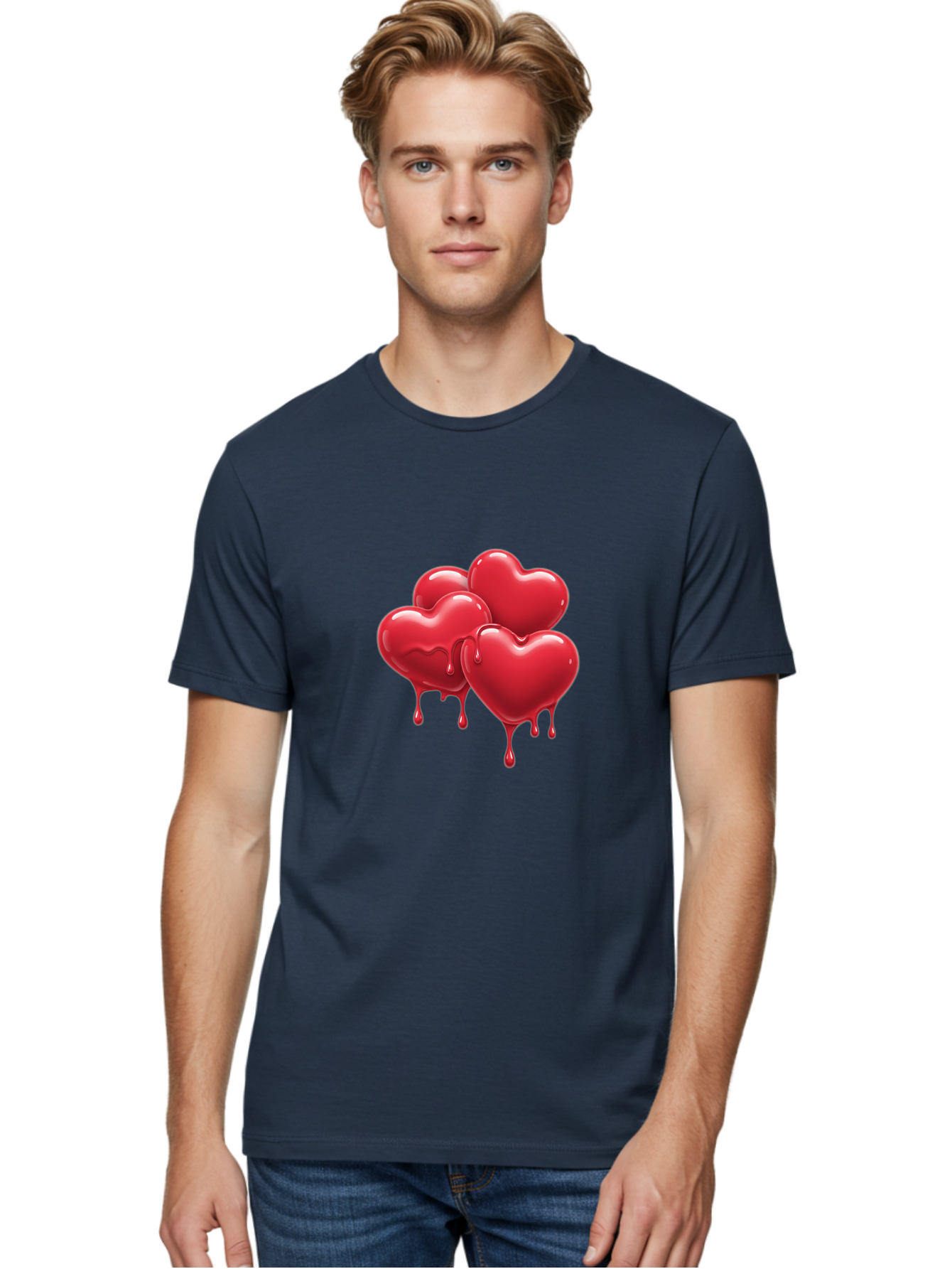 Three-Red-Hearts Men'S Graphic Tee, 100% Cotton, Comfortable Casual Summer Wear, Machine Washable, Vintage Camera, Old Camera, Antique Camera, Black Camera, Classic Photography, Photography Equipment, Nostalgic Device, Film Camera, Camera Art Baj821