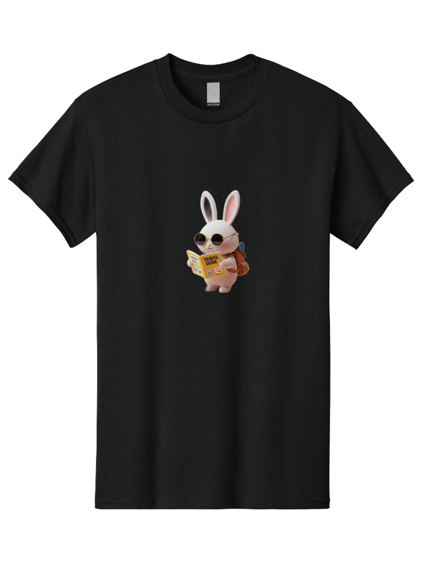 Travel-Guide-Rabbit Men'S Graphic Tee, 100% Cotton, Comfortable Casual Summer Wear, Machine Washable, Vintage Camera, Old Camera, Antique Camera, Black Camera, Classic Photography, Photography Equipment, Nostalgic Device, Film Camera, Baj825