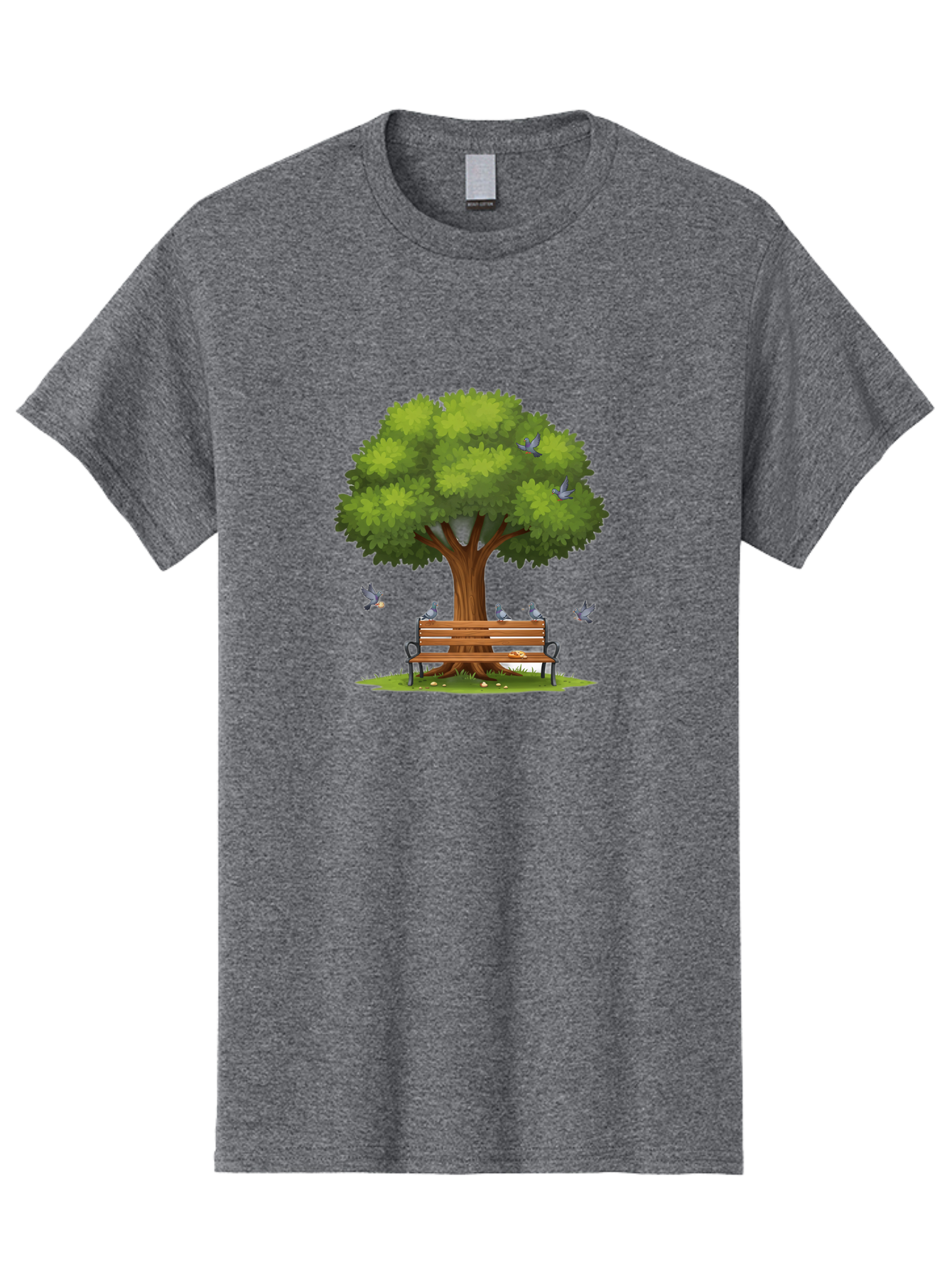 Tree-And-Bench Men'S Graphic Tee, 100% Cotton, Comfortable Casual Summer Wear, Machine Washable, Vintage Camera, Old Camera, Antique Camera, Black Camera, Classic Photography, Photography Equipment, Nostalgic Device, Film Camera, Camera Art Baj826