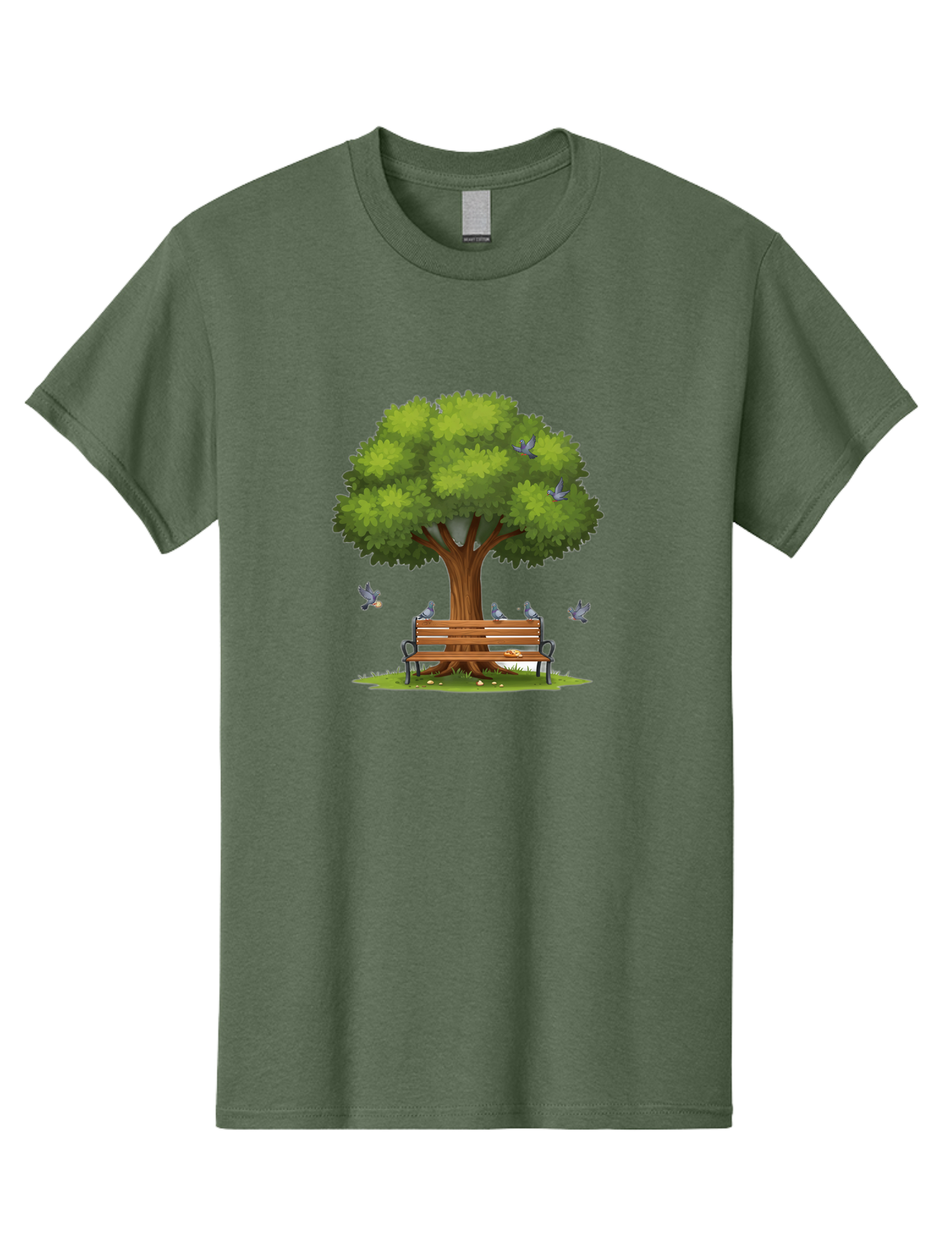Tree-And-Bench Men'S Graphic Tee, 100% Cotton, Comfortable Casual Summer Wear, Machine Washable, Vintage Camera, Old Camera, Antique Camera, Black Camera, Classic Photography, Photography Equipment, Nostalgic Device, Film Camera, Camera Art Baj826
