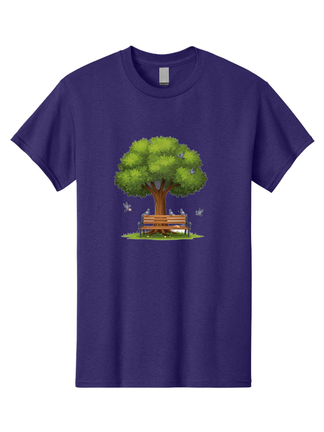 Tree-And-Bench Men'S Graphic Tee, 100% Cotton, Comfortable Casual Summer Wear, Machine Washable, Vintage Camera, Old Camera, Antique Camera, Black Camera, Classic Photography, Photography Equipment, Nostalgic Device, Film Camera, Camera Art Baj826