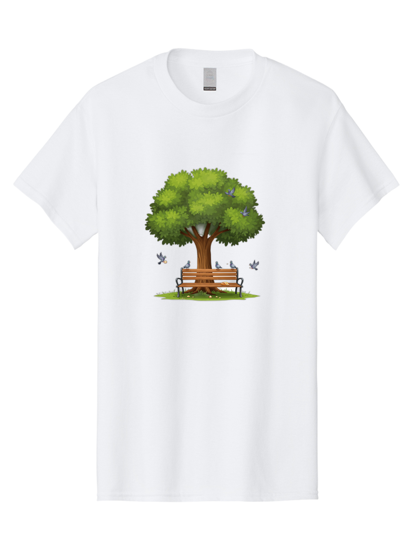 Tree-And-Bench Men'S Graphic Tee, 100% Cotton, Comfortable Casual Summer Wear, Machine Washable, Vintage Camera, Old Camera, Antique Camera, Black Camera, Classic Photography, Photography Equipment, Nostalgic Device, Film Camera, Camera Art Baj826