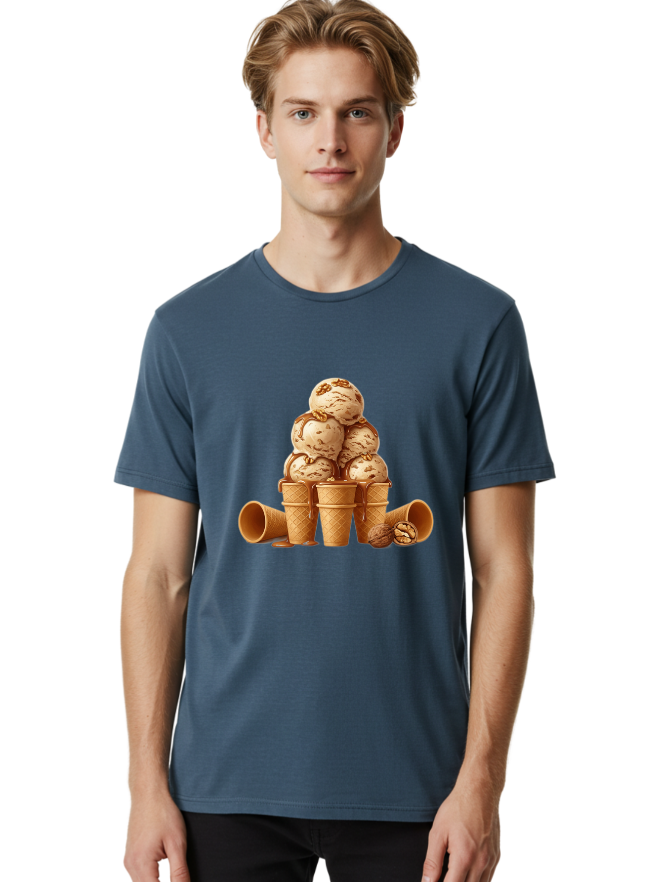 Turtle-Ice-Cream-Cones Men'S Graphic Tee, 100% Cotton, Comfortable Casual Summer Wear, Machine Washable, Vintage Camera, Old Camera, Antique Camera, Black Camera, Classic Photography, Photography Equipment, Nostalgic Device, Film Camera, Baj828