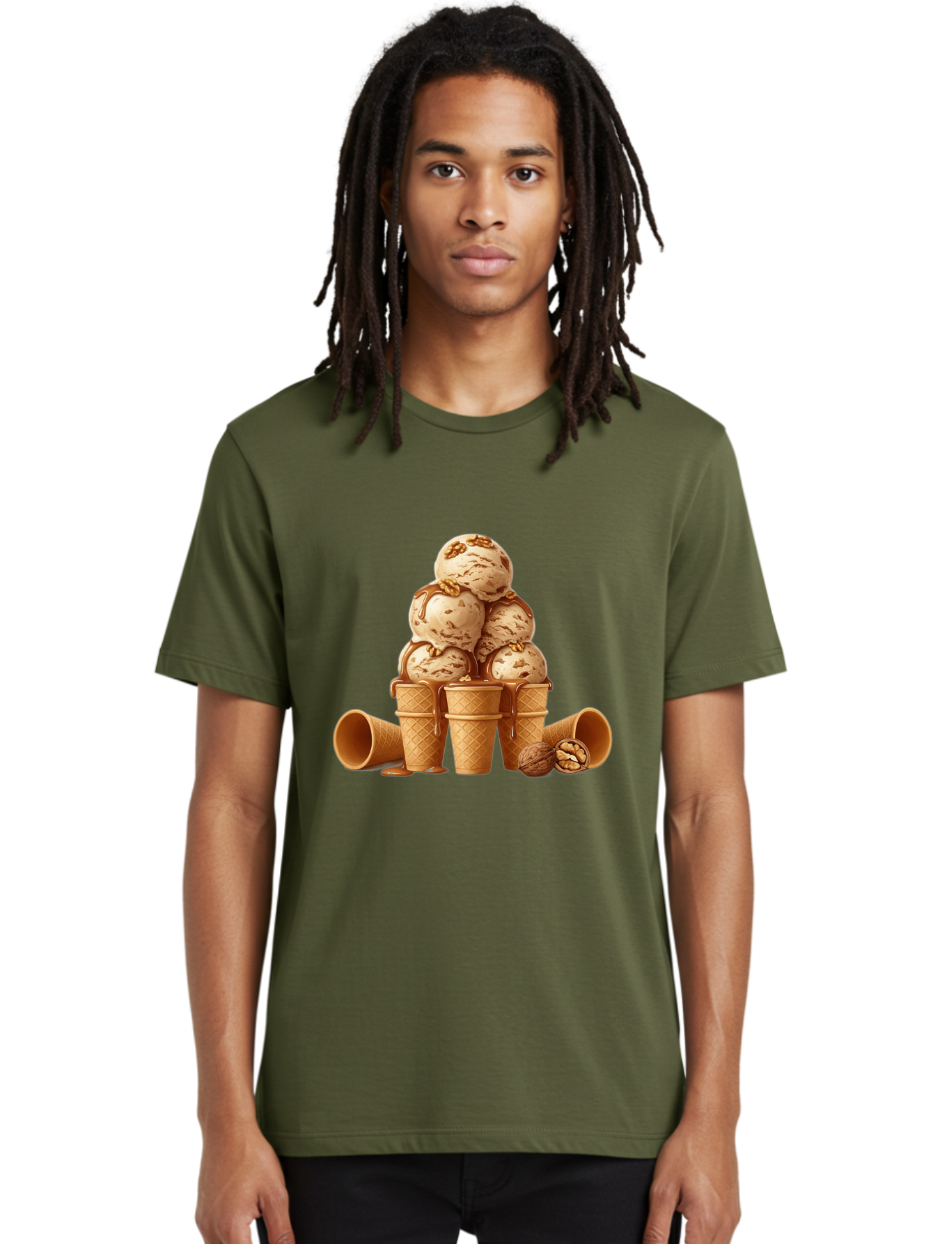 Turtle-Ice-Cream-Cones Men'S Graphic Tee, 100% Cotton, Comfortable Casual Summer Wear, Machine Washable, Vintage Camera, Old Camera, Antique Camera, Black Camera, Classic Photography, Photography Equipment, Nostalgic Device, Film Camera, Baj828