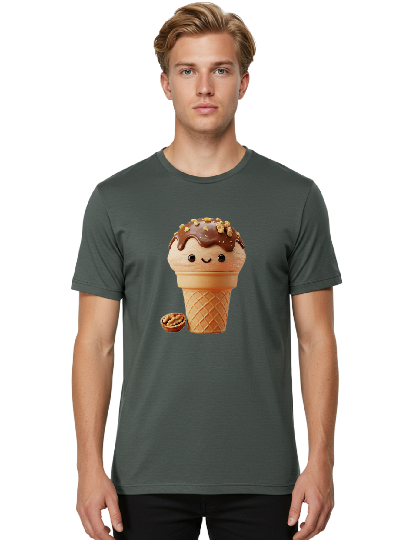 Turtle-Ice-Cream Men'S Graphic Tee, 100% Cotton, Comfortable Casual Summer Wear, Machine Washable, Vintage Camera, Old Camera, Antique Camera, Black Camera, Classic Photography, Photography Equipment, Nostalgic Device, Film Camera, Camera Art Baj829