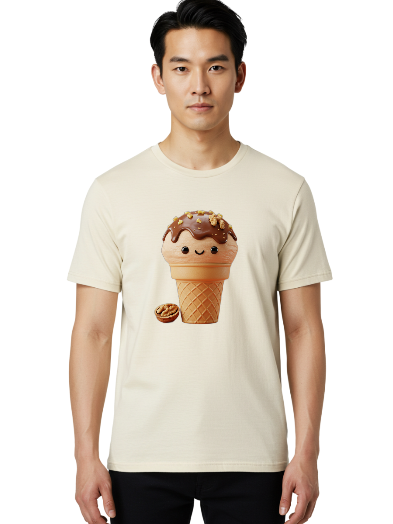 Turtle-Ice-Cream Men'S Graphic Tee, 100% Cotton, Comfortable Casual Summer Wear, Machine Washable, Vintage Camera, Old Camera, Antique Camera, Black Camera, Classic Photography, Photography Equipment, Nostalgic Device, Film Camera, Camera Art Baj829