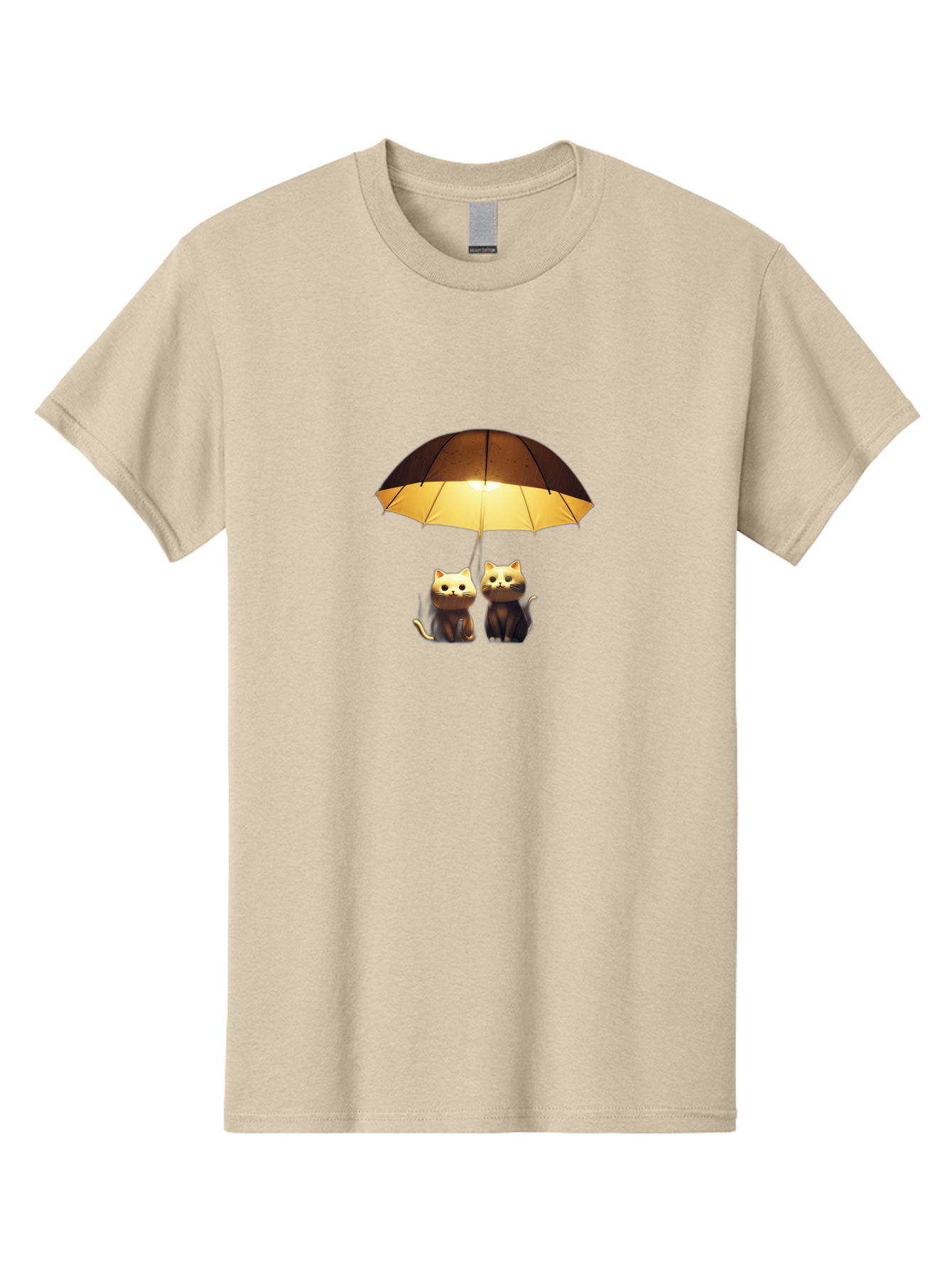 Two-Cats-Under-Umbrella Men'S Graphic Tee, 100% Cotton, Comfortable Casual Summer Wear, Machine Washable, Vintage Camera, Old Camera, Antique Camera, Black Camera, Classic Photography, Photography Equipment, Nostalgic Device, Film Camera, Baj832