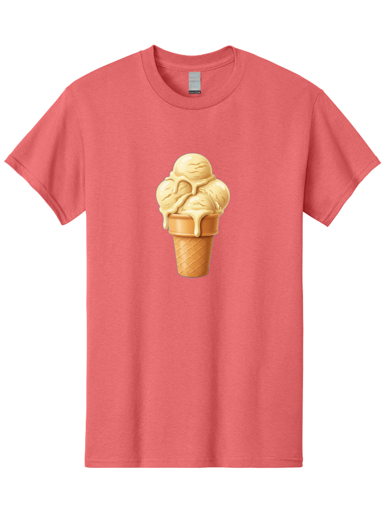 Vanilla-Ice-Cream Men'S Graphic Tee, 100% Cotton, Comfortable Casual Summer Wear, Machine Washable, Vintage Camera, Old Camera, Antique Camera, Black Camera, Classic Photography, Photography Equipment, Nostalgic Device, Film Camera, Camera Art Baj836