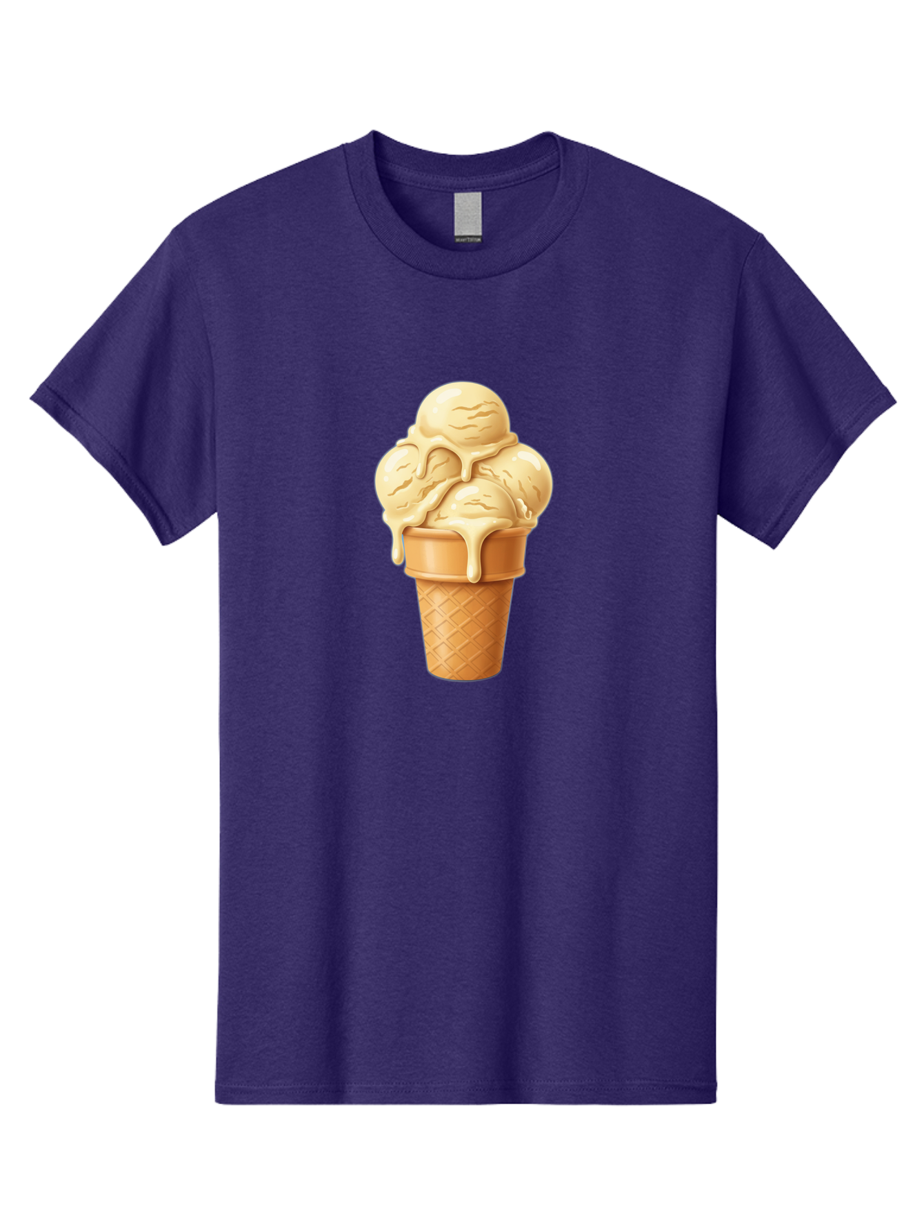 Vanilla-Ice-Cream Men'S Graphic Tee, 100% Cotton, Comfortable Casual Summer Wear, Machine Washable, Vintage Camera, Old Camera, Antique Camera, Black Camera, Classic Photography, Photography Equipment, Nostalgic Device, Film Camera, Camera Art Baj836