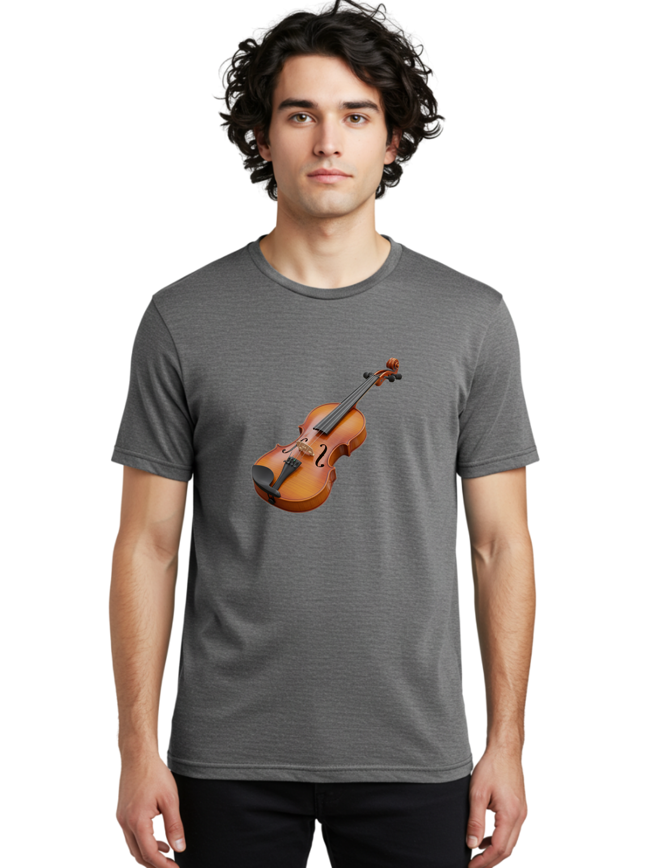 Violin-1 Men'S Graphic Tee, 100% Cotton, Comfortable Casual Summer Wear, Machine Washable, Vintage Camera, Old Camera, Antique Camera, Black Camera, Classic Photography, Photography Equipment, Nostalgic Device, Film Camera, Camera Art Baj839