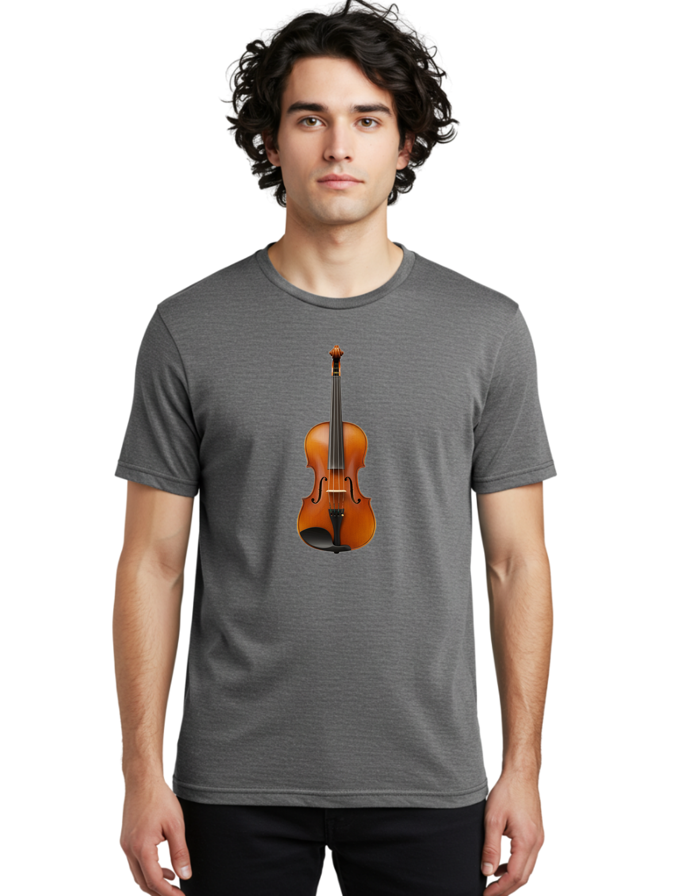 Violin-6 Men'S Graphic Tee, 100% Cotton, Comfortable Casual Summer Wear, Machine Washable, Vintage Camera, Old Camera, Antique Camera, Black Camera, Classic Photography, Photography Equipment, Nostalgic Device, Film Camera, Camera Art Baj844