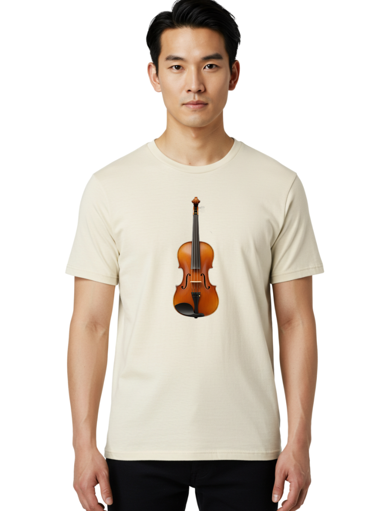 Violin-6 Men'S Graphic Tee, 100% Cotton, Comfortable Casual Summer Wear, Machine Washable, Vintage Camera, Old Camera, Antique Camera, Black Camera, Classic Photography, Photography Equipment, Nostalgic Device, Film Camera, Camera Art Baj844