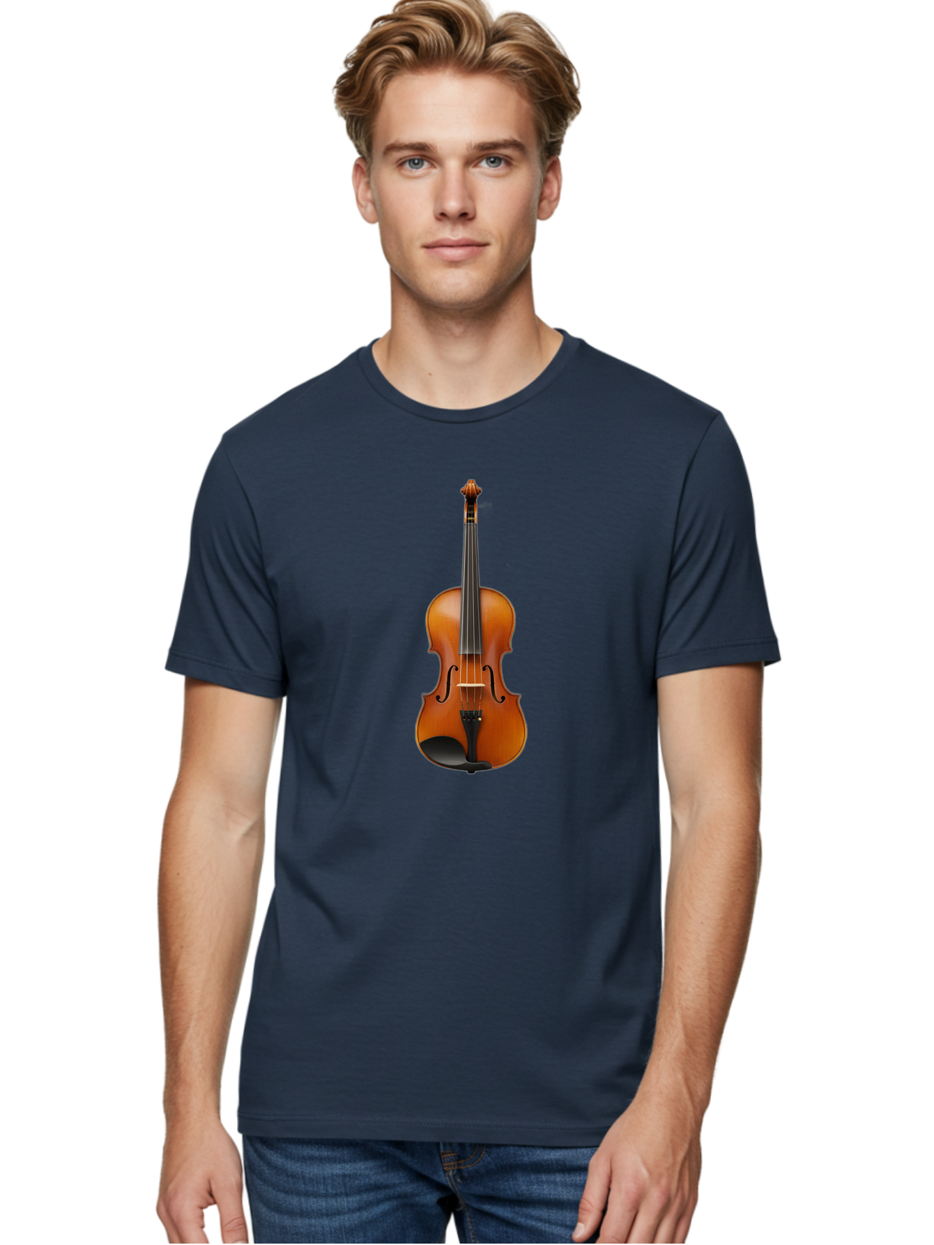 Violin-6 Men'S Graphic Tee, 100% Cotton, Comfortable Casual Summer Wear, Machine Washable, Vintage Camera, Old Camera, Antique Camera, Black Camera, Classic Photography, Photography Equipment, Nostalgic Device, Film Camera, Camera Art Baj844