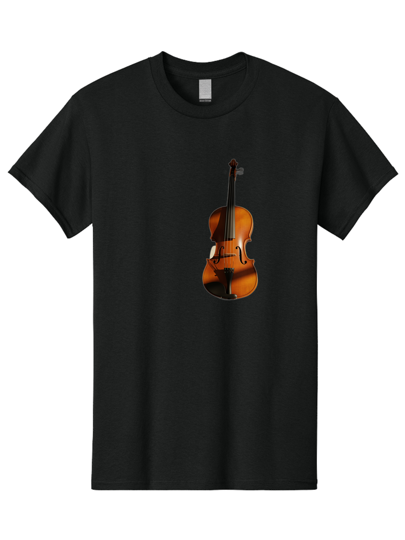 Violin-7 Men'S Graphic Tee, 100% Cotton, Comfortable Casual Summer Wear, Machine Washable, Vintage Camera, Old Camera, Antique Camera, Black Camera, Classic Photography, Photography Equipment, Nostalgic Device, Film Camera, Camera Art Baj845
