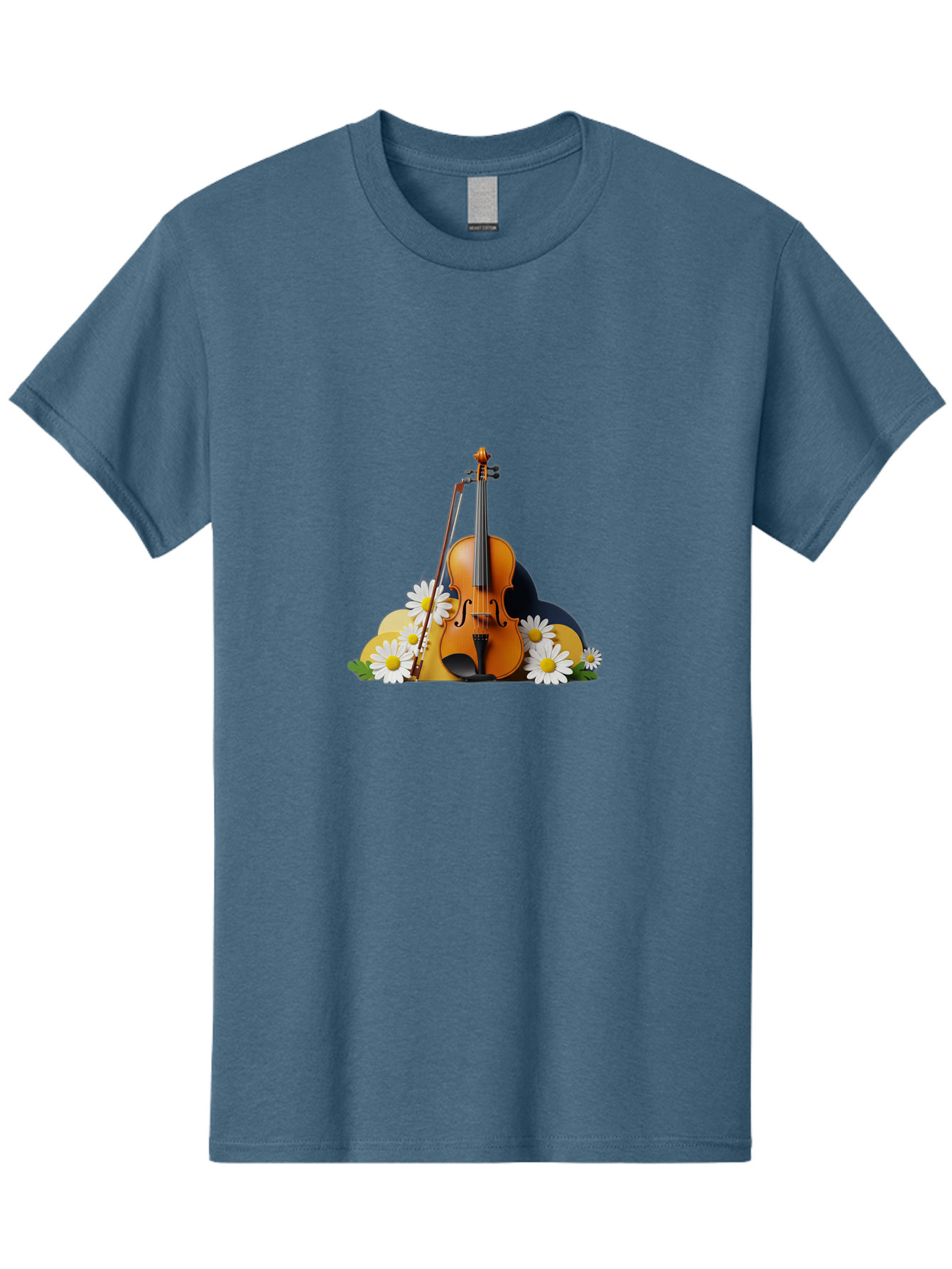 Violin-And-Flowers Men'S Graphic Tee, 100% Cotton, Comfortable Casual Summer Wear, Machine Washable, Vintage Camera, Old Camera, Antique Camera, Black Camera, Classic Photography, Photography Equipment, Nostalgic Device, Film Camera, Baj846