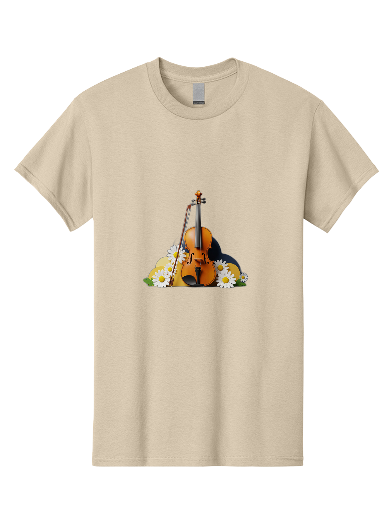 Violin-And-Flowers Men'S Graphic Tee, 100% Cotton, Comfortable Casual Summer Wear, Machine Washable, Vintage Camera, Old Camera, Antique Camera, Black Camera, Classic Photography, Photography Equipment, Nostalgic Device, Film Camera, Baj846