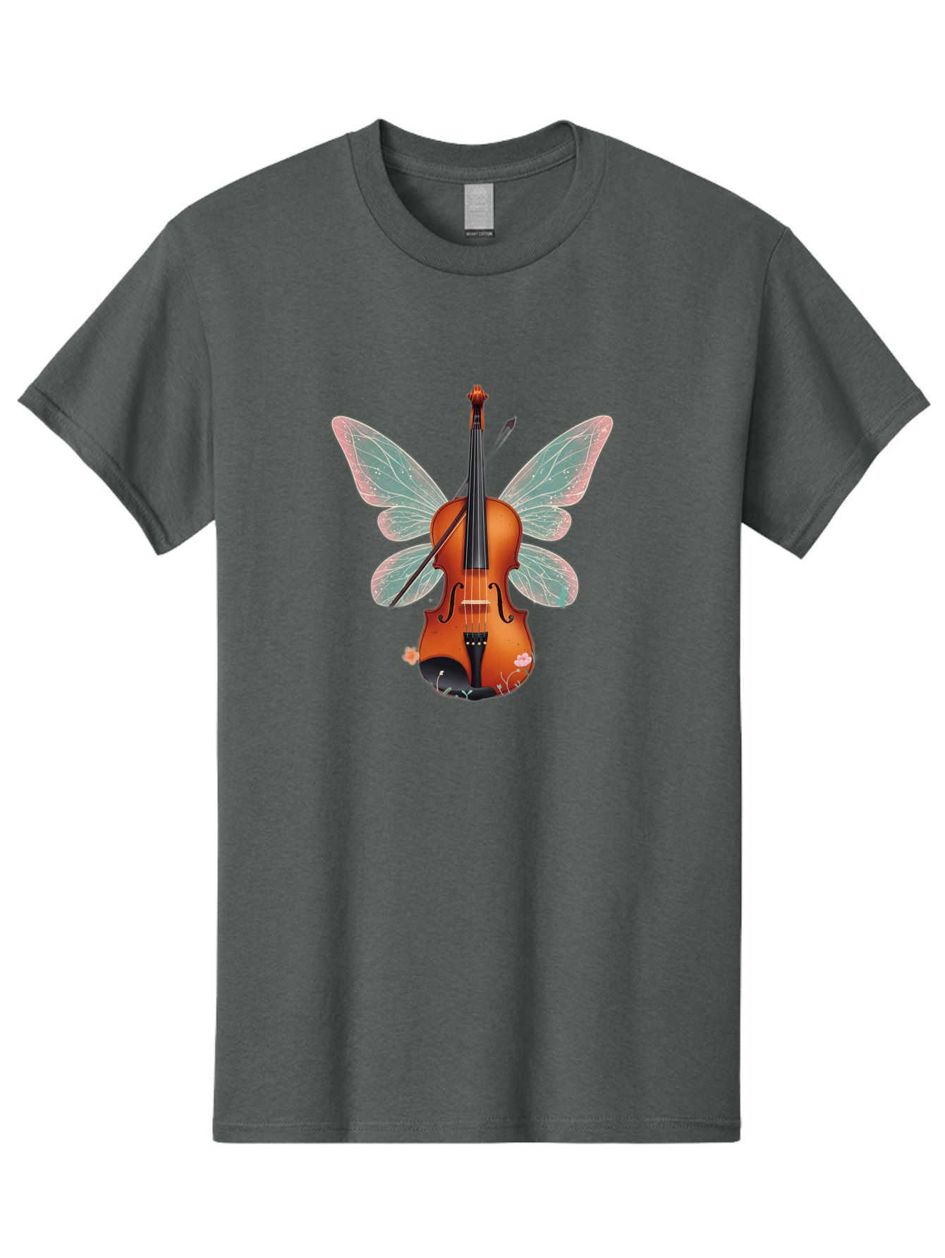 Violin-Butterfly Men'S Graphic Tee, 100% Cotton, Comfortable Casual Summer Wear, Machine Washable, Vintage Camera, Old Camera, Antique Camera, Black Camera, Classic Photography, Photography Equipment, Nostalgic Device, Film Camera, Camera Art Baj847