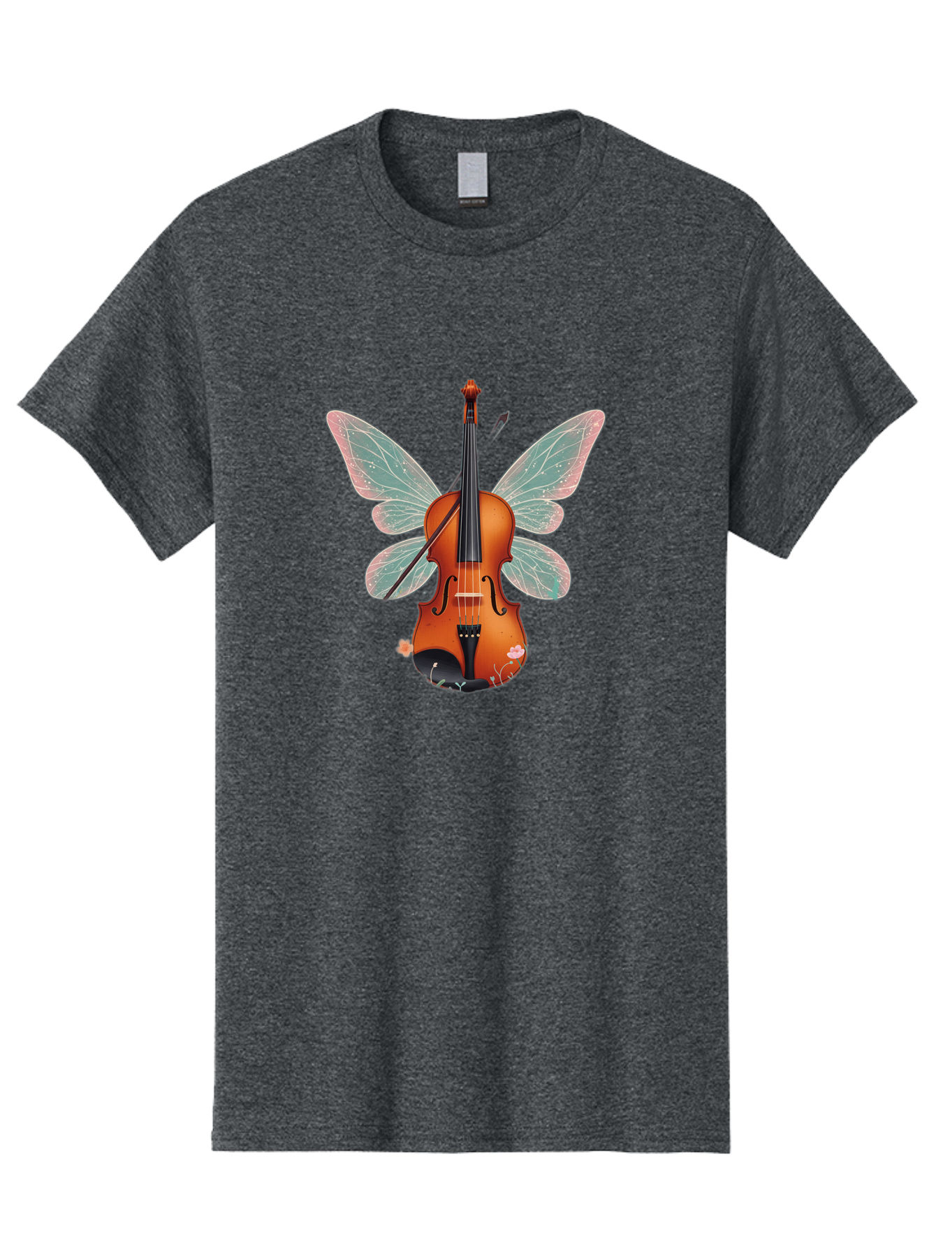 Violin-Butterfly Men'S Graphic Tee, 100% Cotton, Comfortable Casual Summer Wear, Machine Washable, Vintage Camera, Old Camera, Antique Camera, Black Camera, Classic Photography, Photography Equipment, Nostalgic Device, Film Camera, Camera Art Baj847