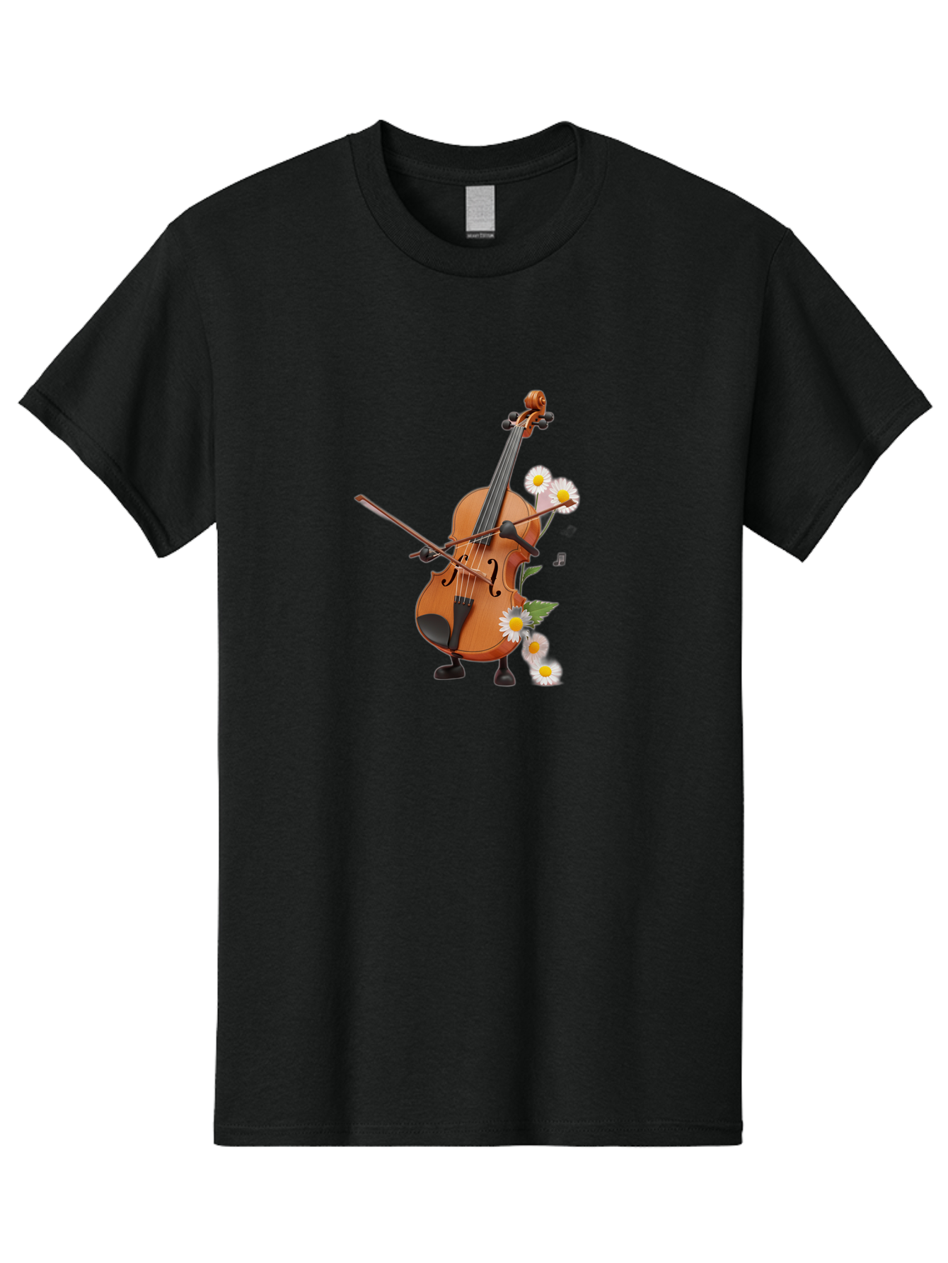 Violin-Character Men'S Graphic Tee, 100% Cotton, Comfortable Casual Summer Wear, Machine Washable, Vintage Camera, Old Camera, Antique Camera, Black Camera, Classic Photography, Photography Equipment, Nostalgic Device, Film Camera, Camera Art Baj848