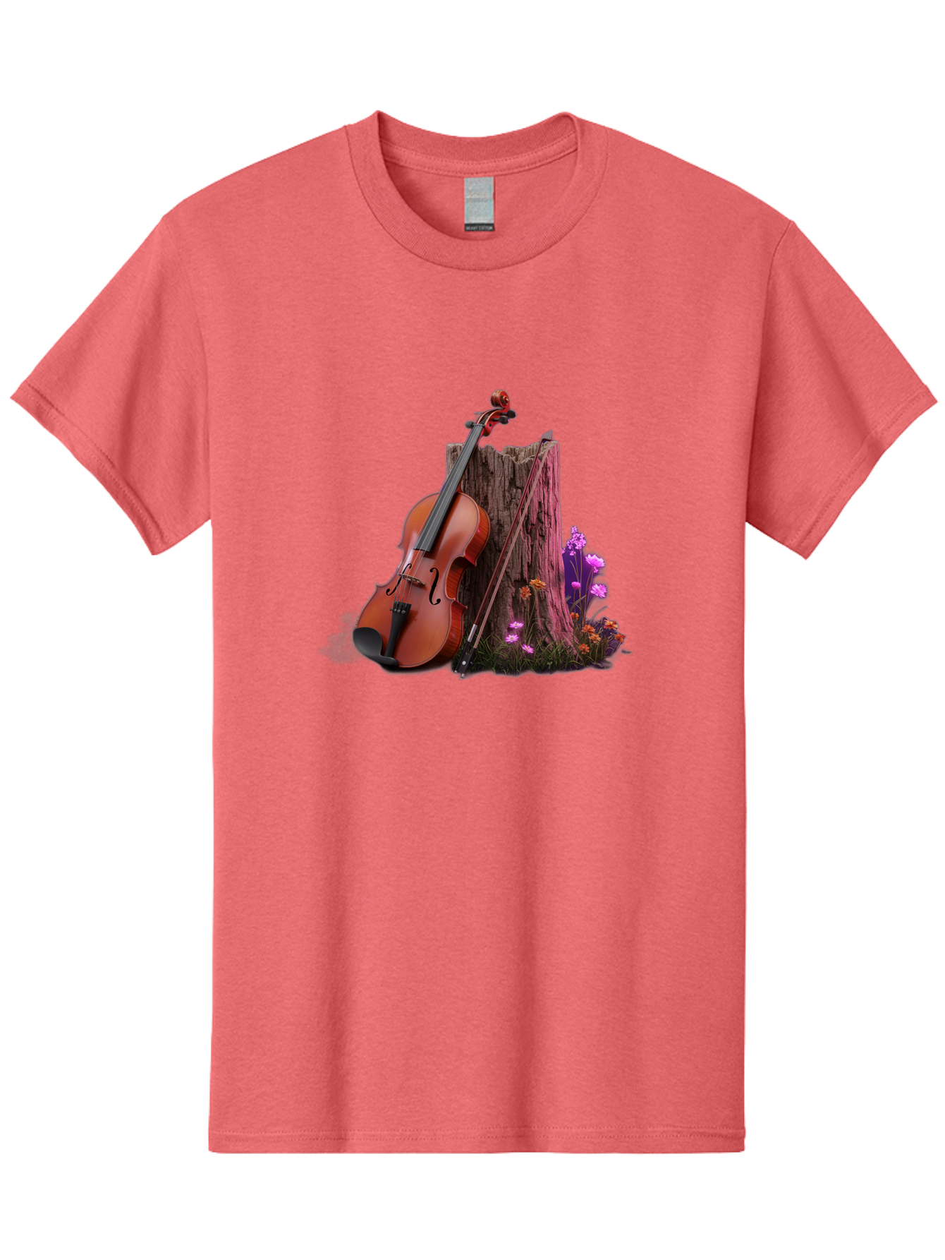 Violin-Tree-Stump Men'S Graphic Tee, 100% Cotton, Comfortable Casual Summer Wear, Machine Washable, Vintage Camera, Old Camera, Antique Camera, Black Camera, Classic Photography, Photography Equipment, Nostalgic Device, Film Camera, Camera Art Baj857