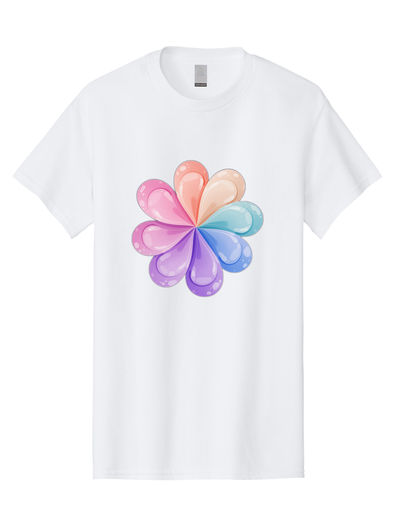 Water-Droplet-Flower Men'S Graphic Tee, 100% Cotton, Comfortable Casual Summer Wear, Machine Washable, Vintage Camera, Old Camera, Antique Camera, Black Camera, Classic Photography, Photography Equipment, Nostalgic Device, Film Camera, Baj867