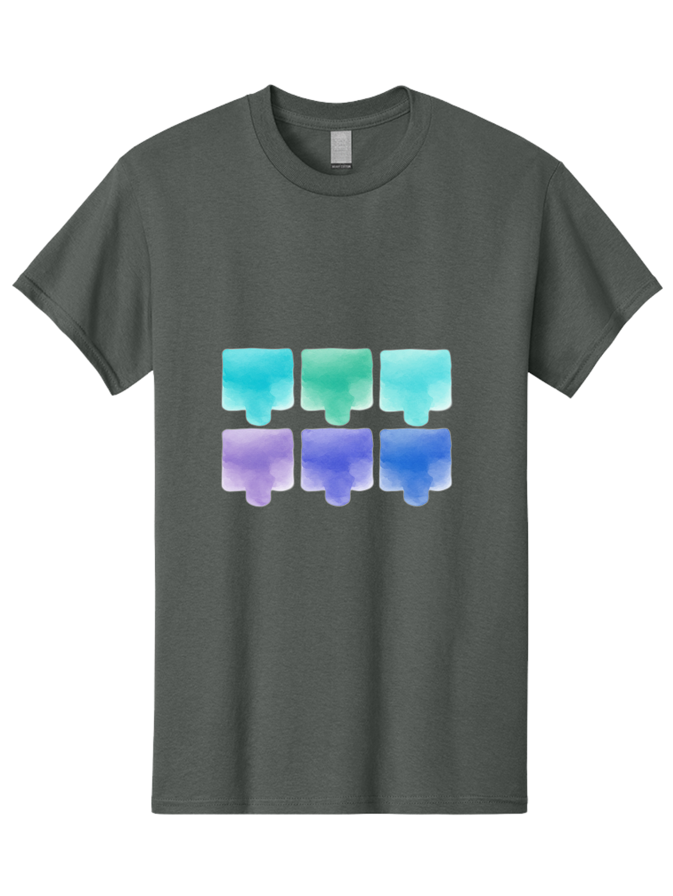Watercolor-Popsicles Men'S Graphic Tee, 100% Cotton, Comfortable Casual Summer Wear, Machine Washable, Vintage Camera, Old Camera, Antique Camera, Black Camera, Classic Photography, Photography Equipment, Nostalgic Device, Film Camera, Baj868