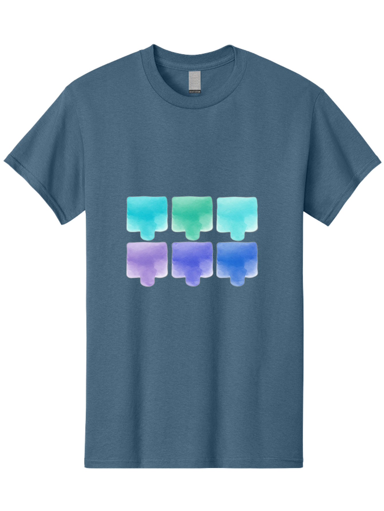 Watercolor-Popsicles Men'S Graphic Tee, 100% Cotton, Comfortable Casual Summer Wear, Machine Washable, Vintage Camera, Old Camera, Antique Camera, Black Camera, Classic Photography, Photography Equipment, Nostalgic Device, Film Camera, Baj868
